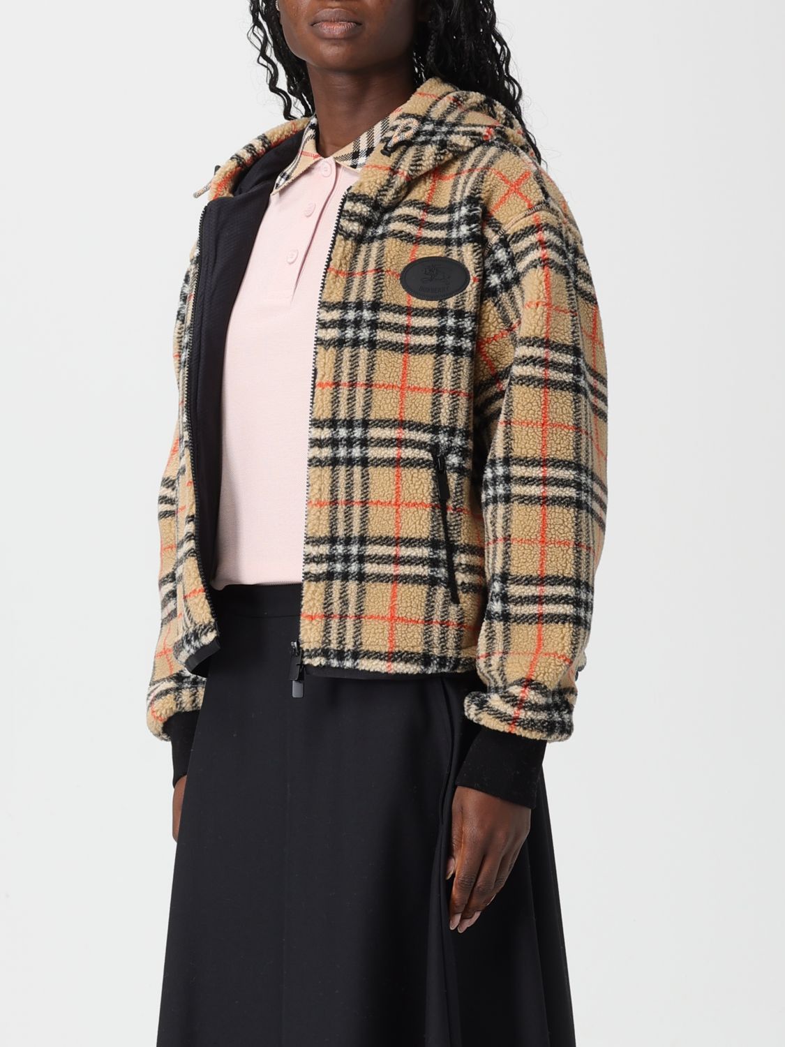 Burberry Burberry Jacket Woman Sand Size XXS / US 00 / IT 34 - 4 Thumbnail