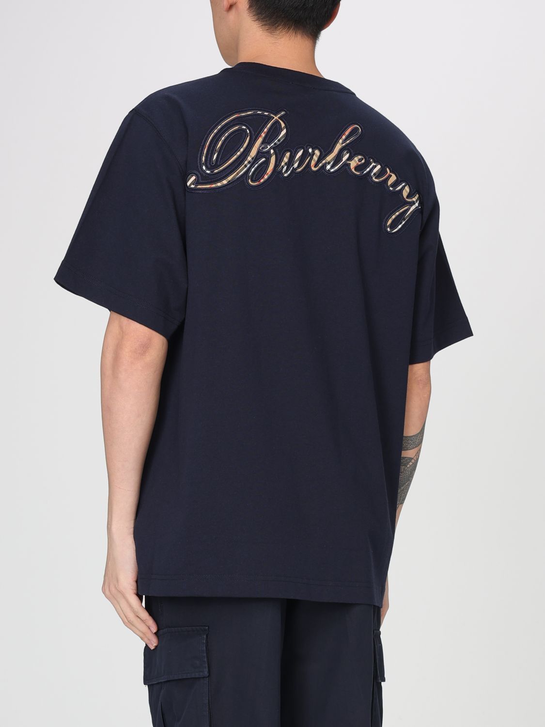 Burberry Burberry T-Shirt Men Blue Size US M / EU 48-50 / 2 - 3 Thumbnail