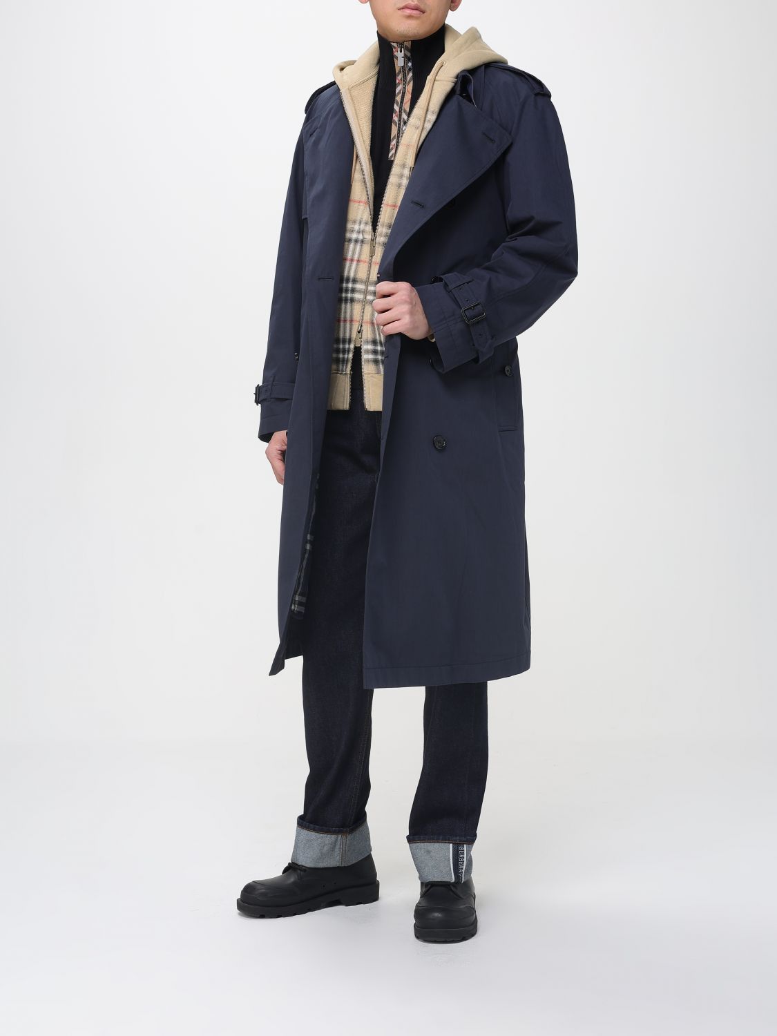 Burberry Burberry Jacket Men Navy Size US M / EU 48-50 / 2 - 2 Thumbnail