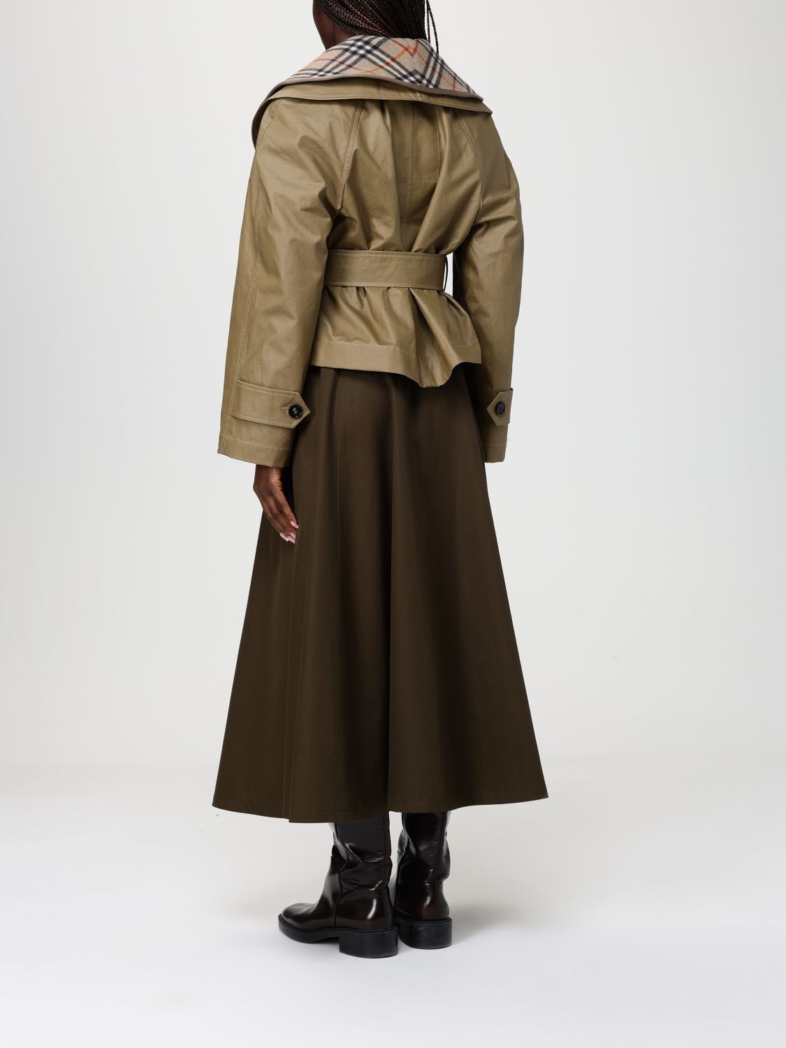 Burberry Burberry Jacket Woman Green Size XS / US 0-2 / IT 36-38 - 3 Thumbnail
