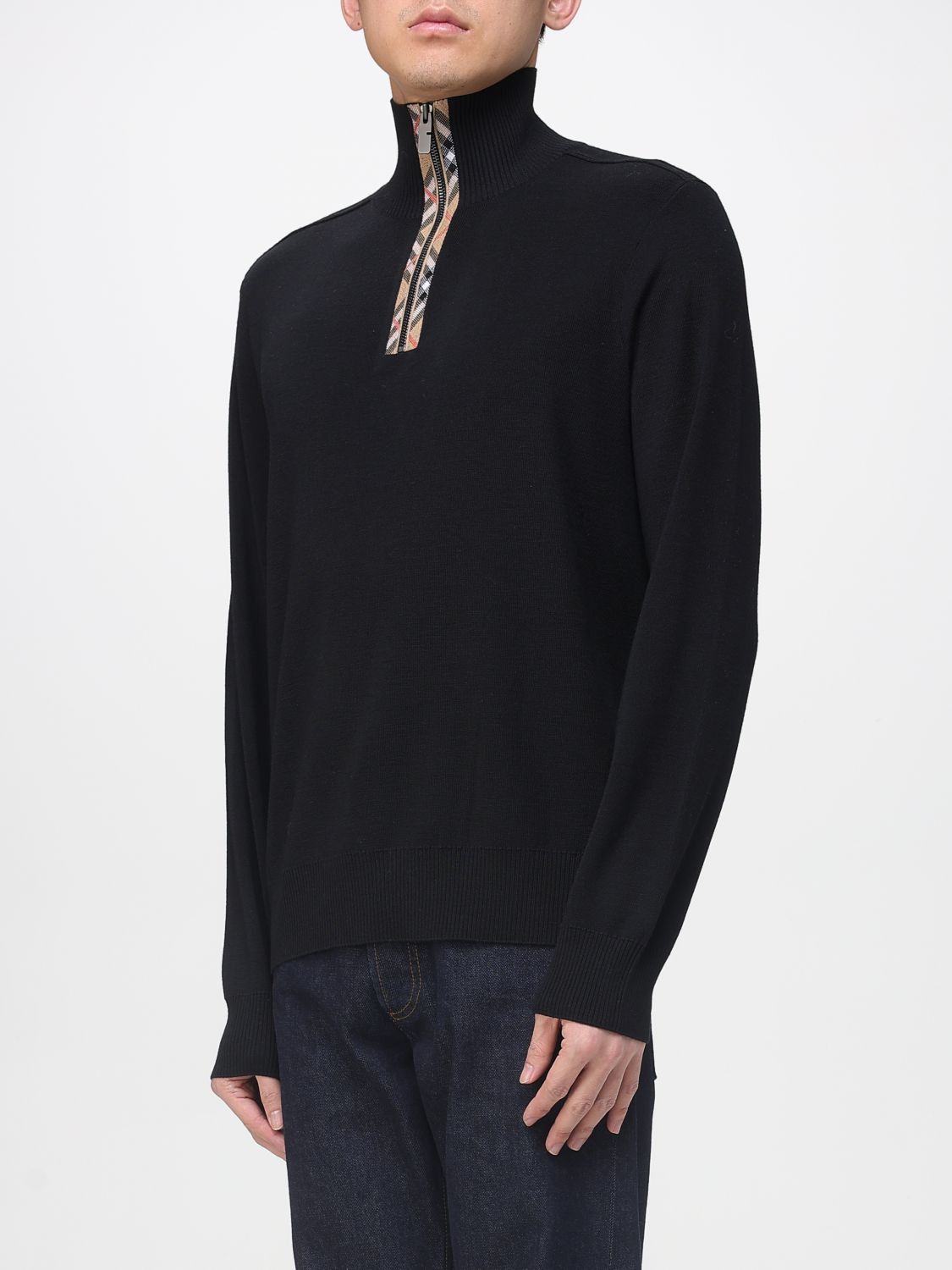 Burberry Burberry Sweater Men Black Size US S / EU 44-46 / 1 - 4 Thumbnail