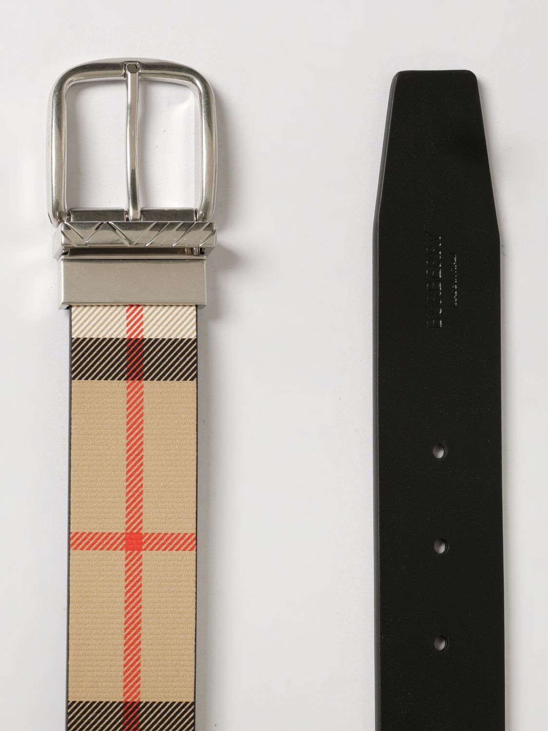 Burberry Burberry Belt Men Beige Size ONE SIZE - 3 Thumbnail