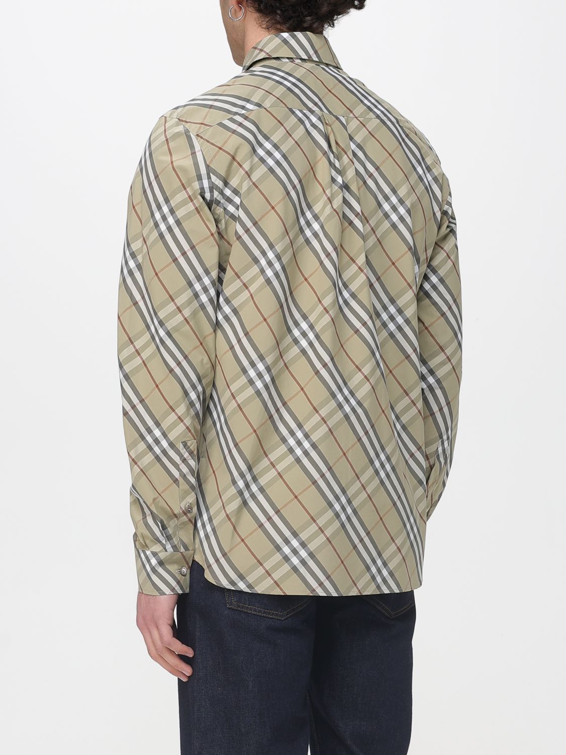 Burberry Burberry Shirt Men Green Size US L / EU 52-54 / 3 - 3 Thumbnail