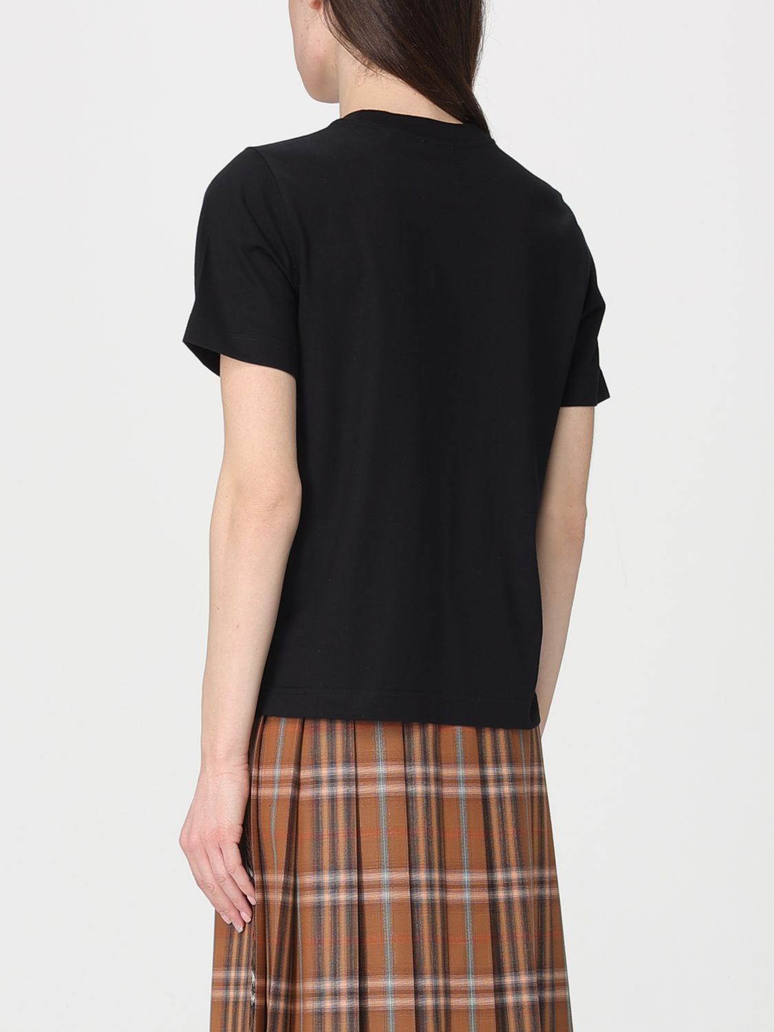 Burberry Burberry T-Shirt Woman Black Size M / US 6-8 / IT 42-44 - 3 Thumbnail