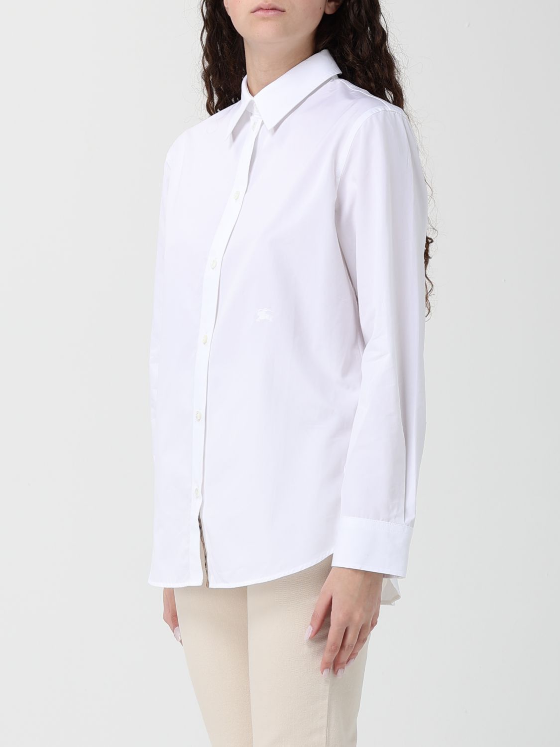 Burberry Burberry Shirt Woman White Size S / US 4 / IT 40 - 4 Thumbnail