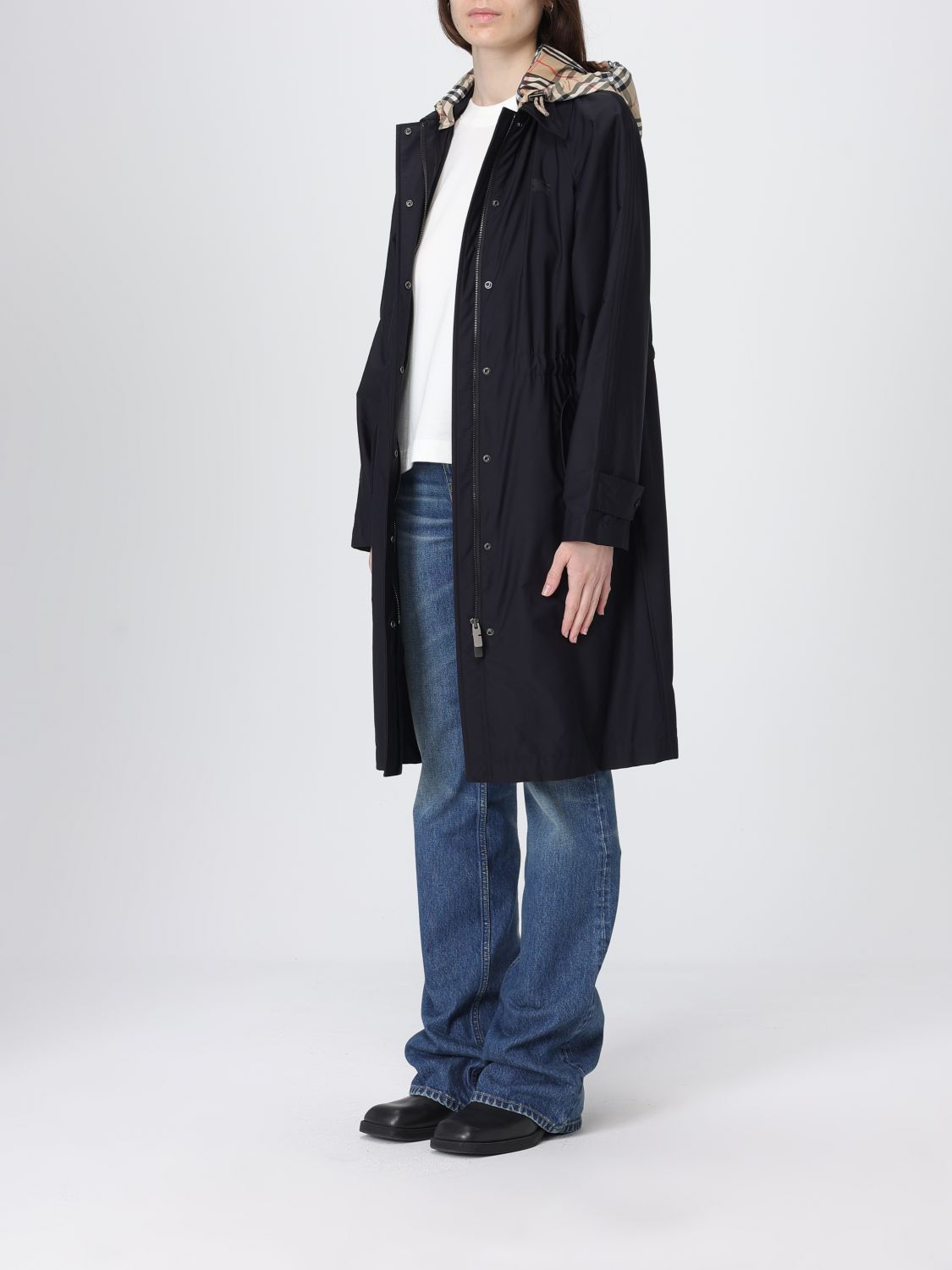 Burberry Burberry Jacket Woman Black Size XS / US 0-2 / IT 36-38 - 4 Thumbnail