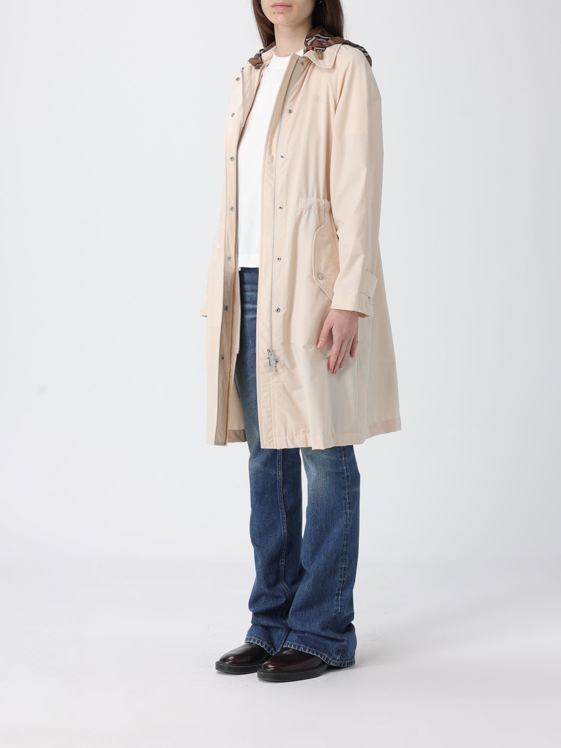 Burberry Burberry Jacket Woman Beige Size M / US 6-8 / IT 42-44 - 4 Thumbnail