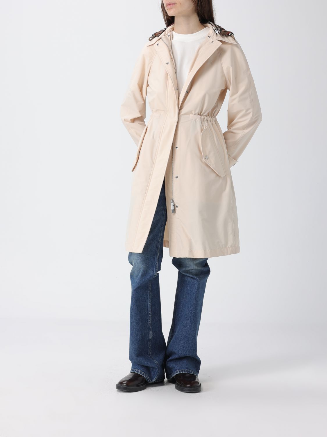 Burberry Burberry Jacket Woman Beige Size M / US 6-8 / IT 42-44 - 2 Thumbnail