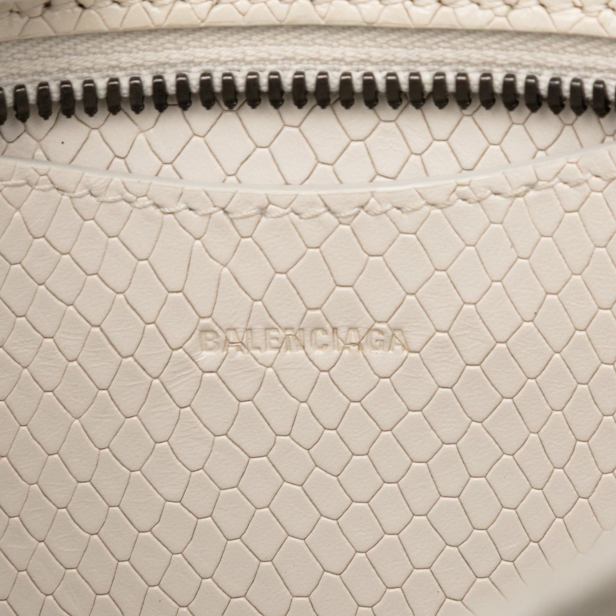 Balenciaga Mini Python Embossed Calfskin Neo Classic City Satchel Size ONE SIZE - 5 Thumbnail