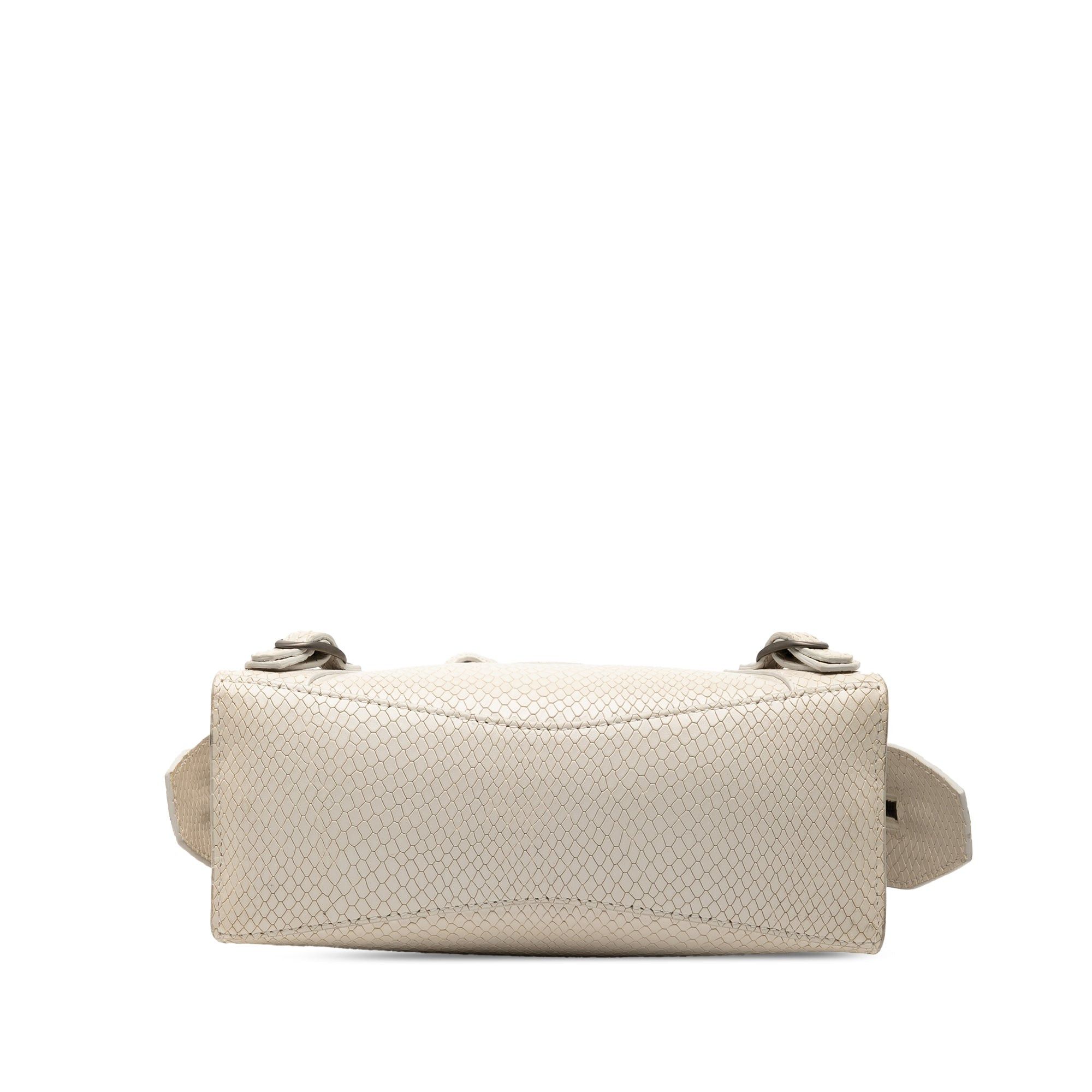 Balenciaga Mini Python Embossed Calfskin Neo Classic City Satchel Size ONE SIZE - 3 Thumbnail