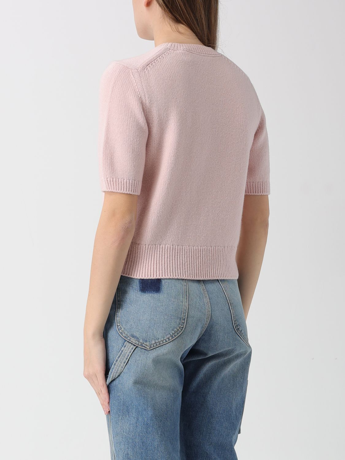 Burberry Burberry Sweater Woman Lilac Size S / US 4 / IT 40 - 3 Thumbnail