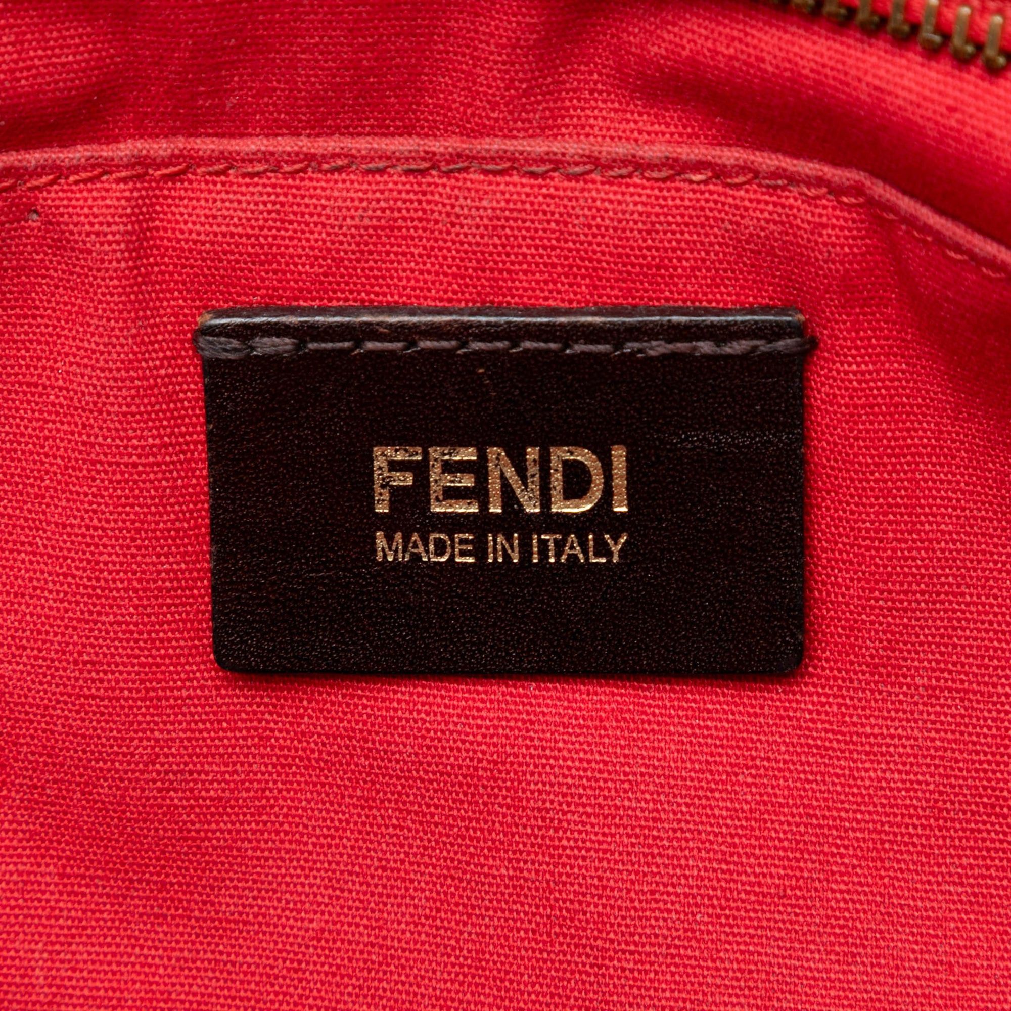 Fendi Small Perforated Zucca Spalmati Roll Tote Size ONE SIZE - 5 Thumbnail