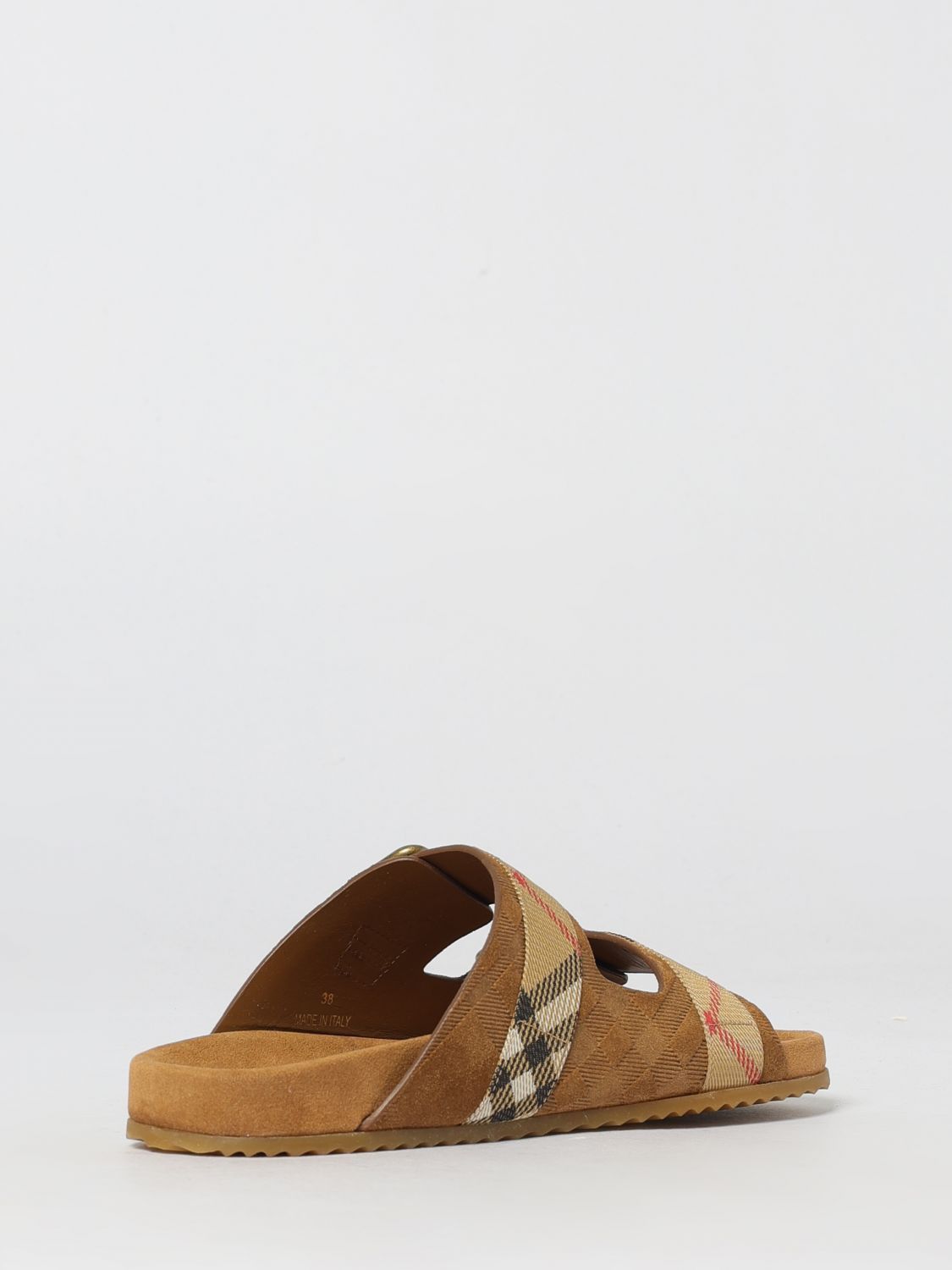 Burberry Burberry Heeled Sandal Woman Brown Size US 7.5 / IT 37.5 - 3 Thumbnail