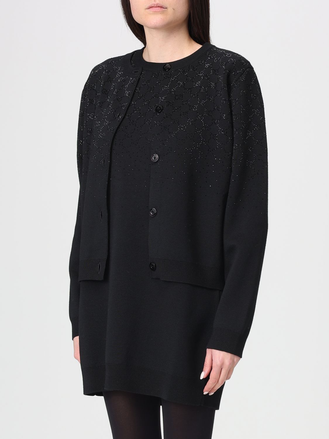 Gucci Gucci Sweater Woman Black Size L / US 10 / IT 46 - 4 Thumbnail