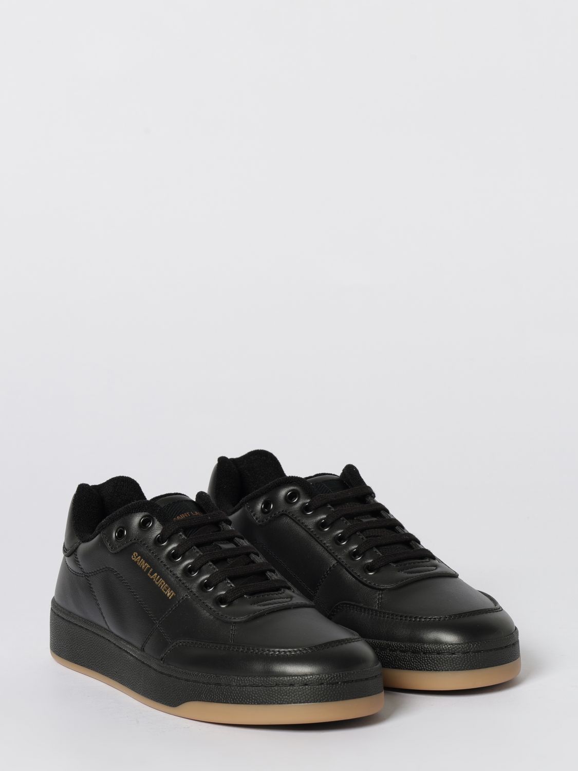 Saint Laurent Paris Saint Laurent Sneakers Men Black Size US 12 / EU 45 - 2 Thumbnail