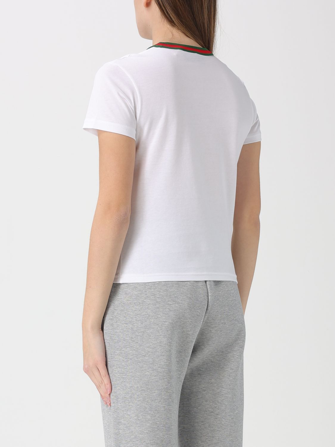 Gucci Gucci T-Shirt Woman White Size XS / US 0-2 / IT 36-38 - 3 Thumbnail