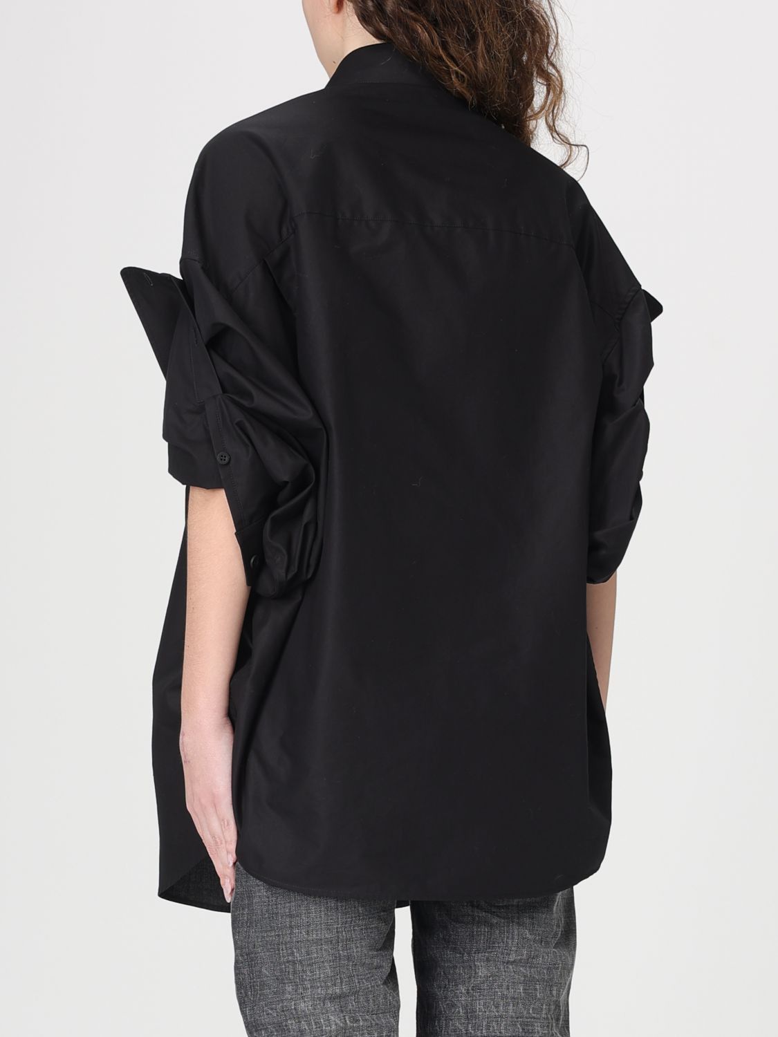 Balenciaga Balenciaga Shirt Woman Black Size XS / US 0-2 / IT 36-38 - 3 Thumbnail