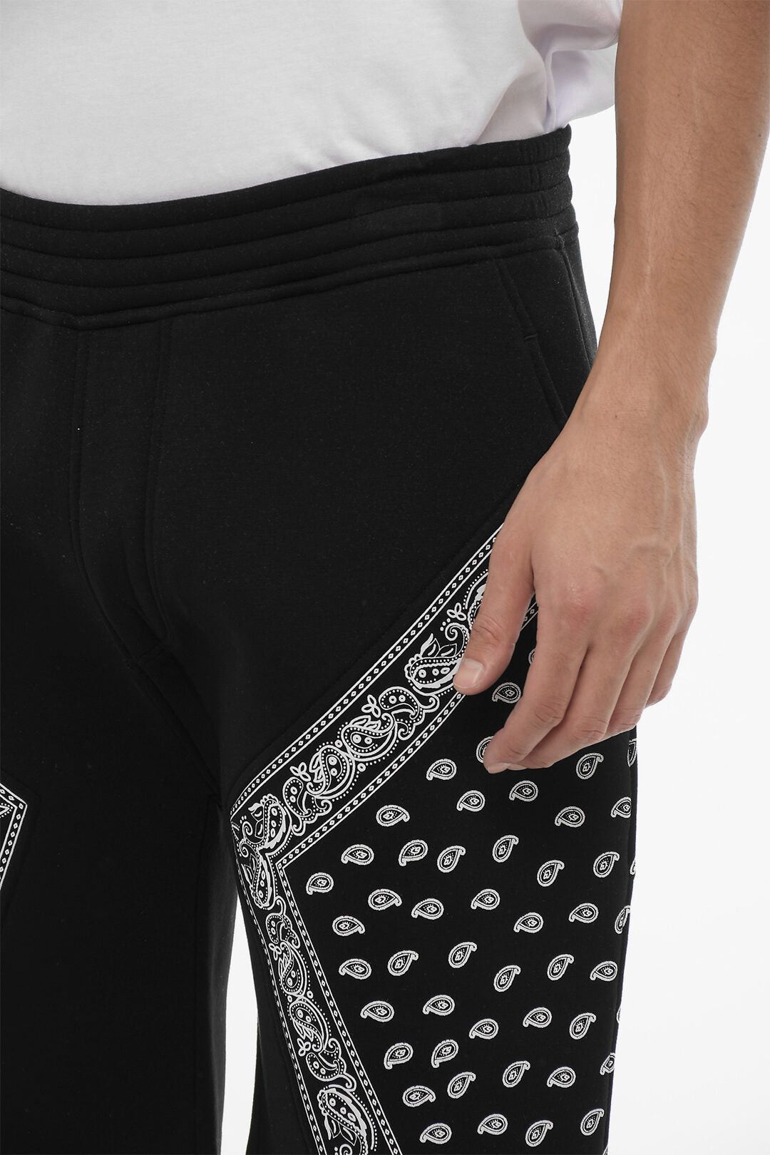 Neil Barrett Neoprene Bermuda MODERNIST with Bandana-Pattern Details Size US 30 / EU 46 - 3 Thumbnail