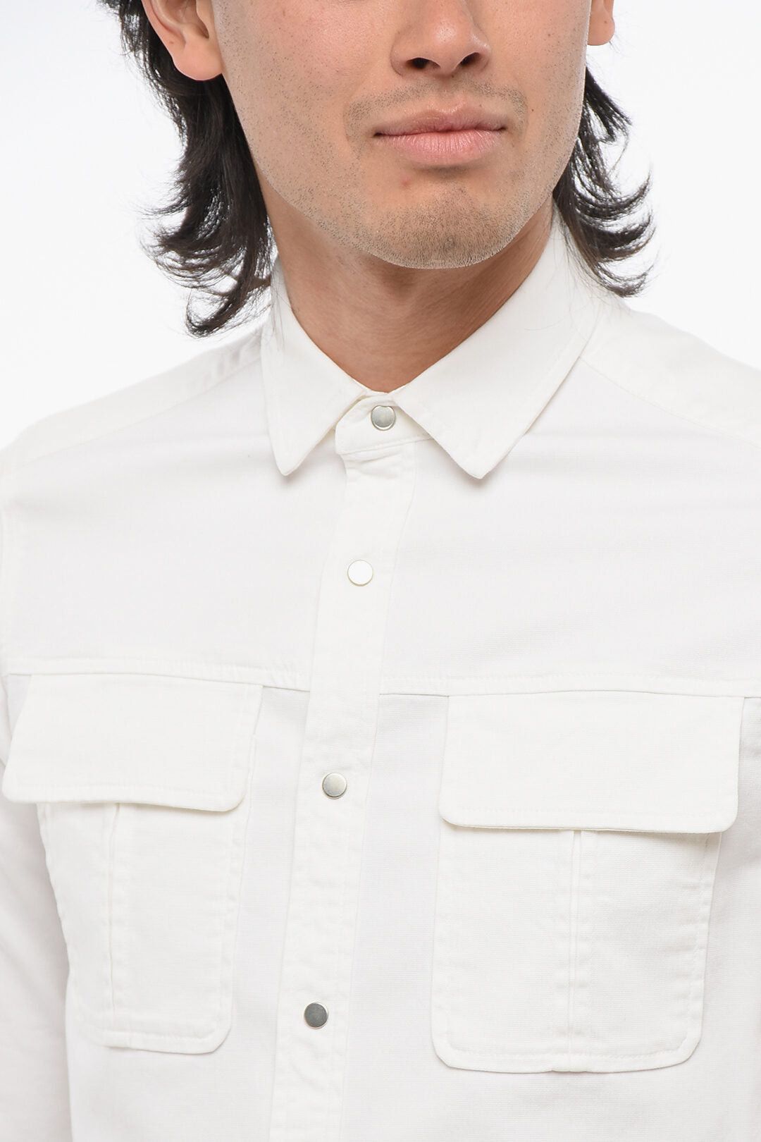 Neil Barrett Shirt GANG with Patches Size US XS / EU 42 / 0 - 3 Thumbnail