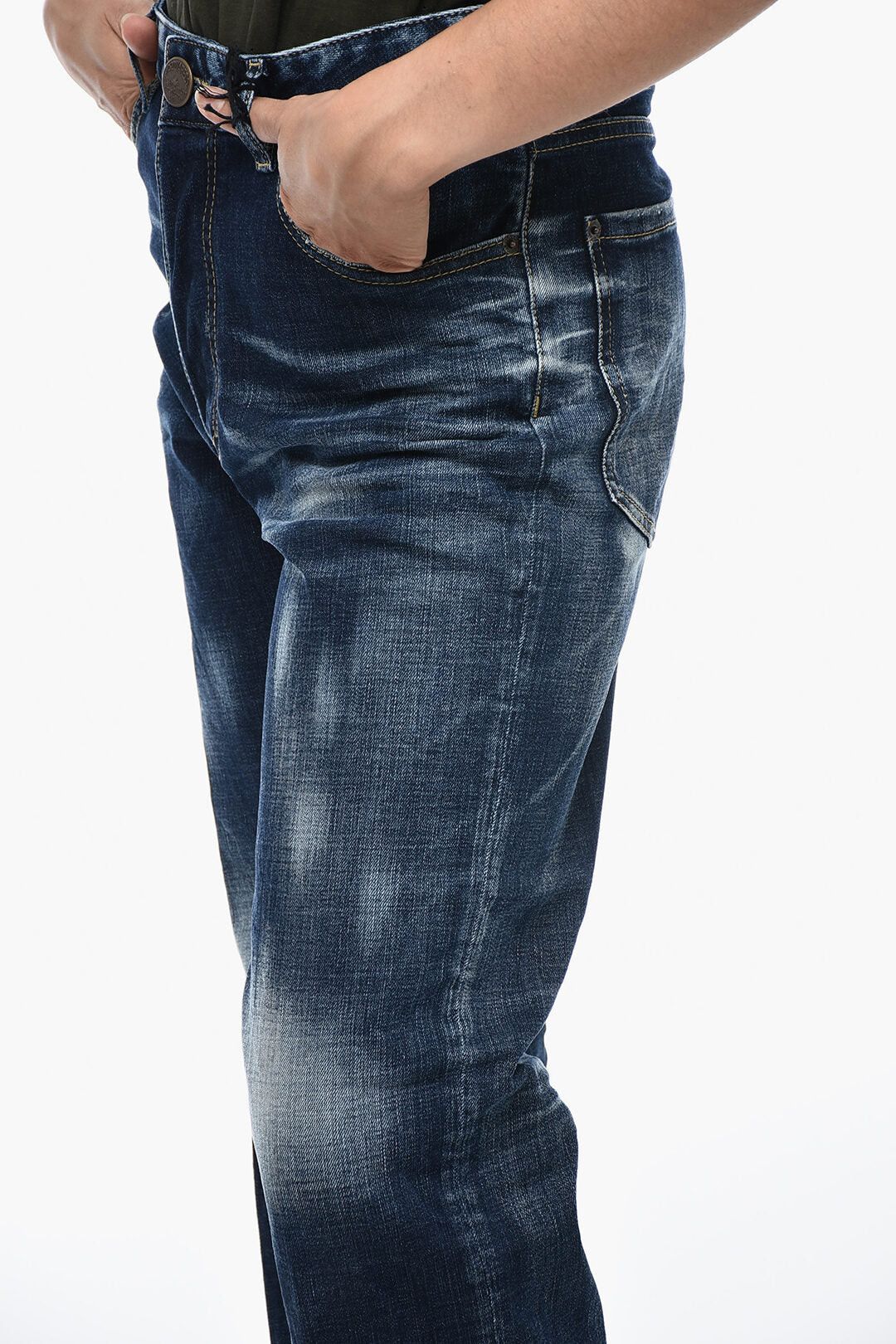 Dsquared2 Boston Jeans with Distressed Effect 20cm Size 27" / US 4 / IT 40 - 3 Thumbnail