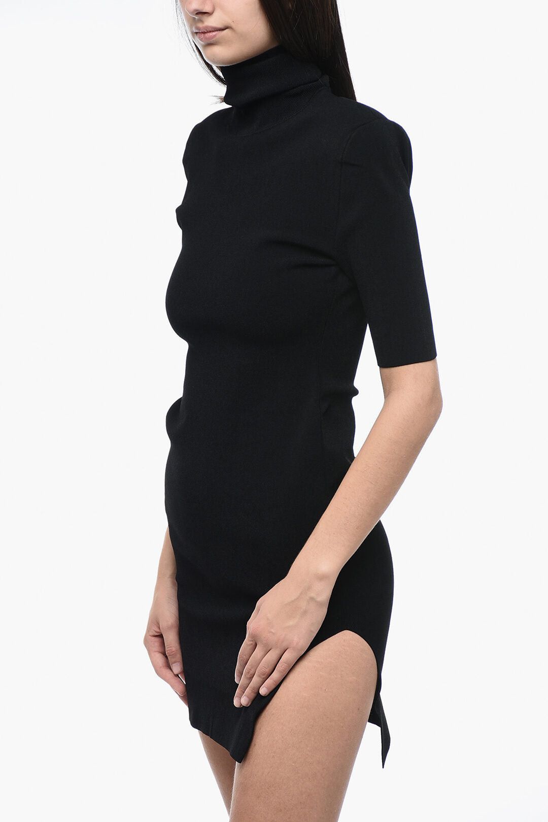Dsquared2 High-Neck Dress with Padded Shoulders Size XS / US 0-2 / IT 36-38 - 4 Thumbnail