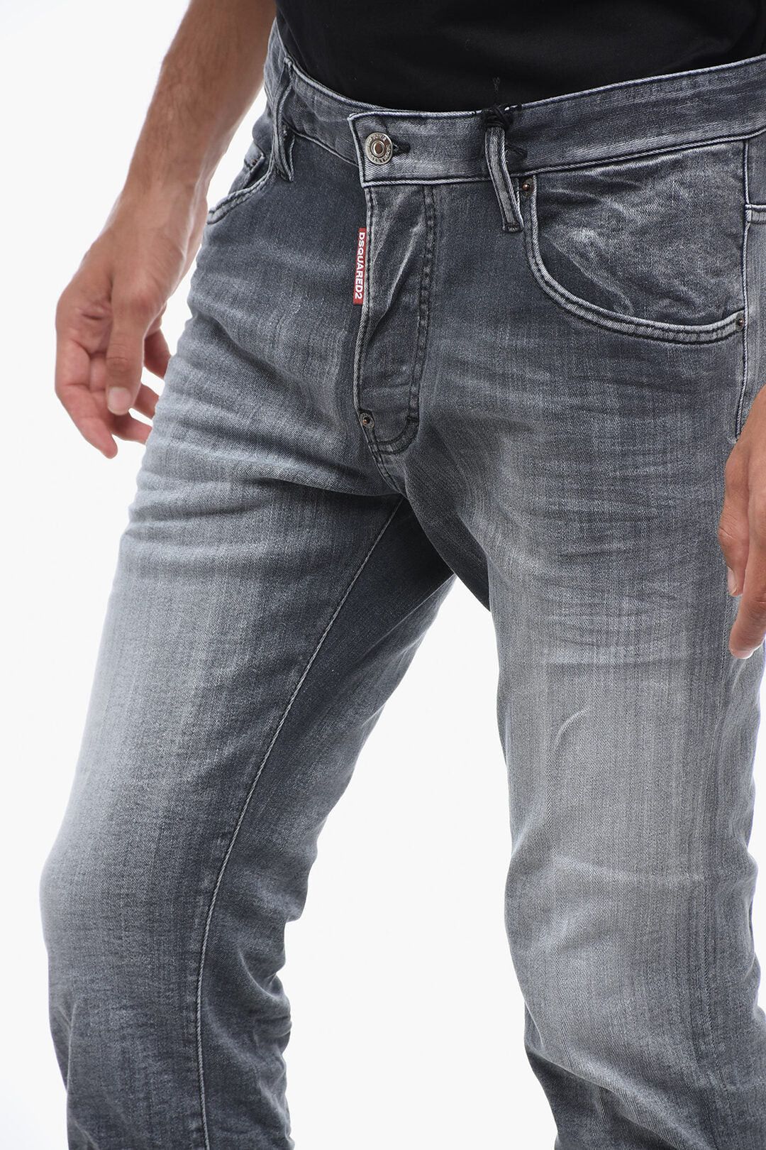 Dsquared2 Skater Jeans with Raw Hem Size US 29 - 3 Thumbnail