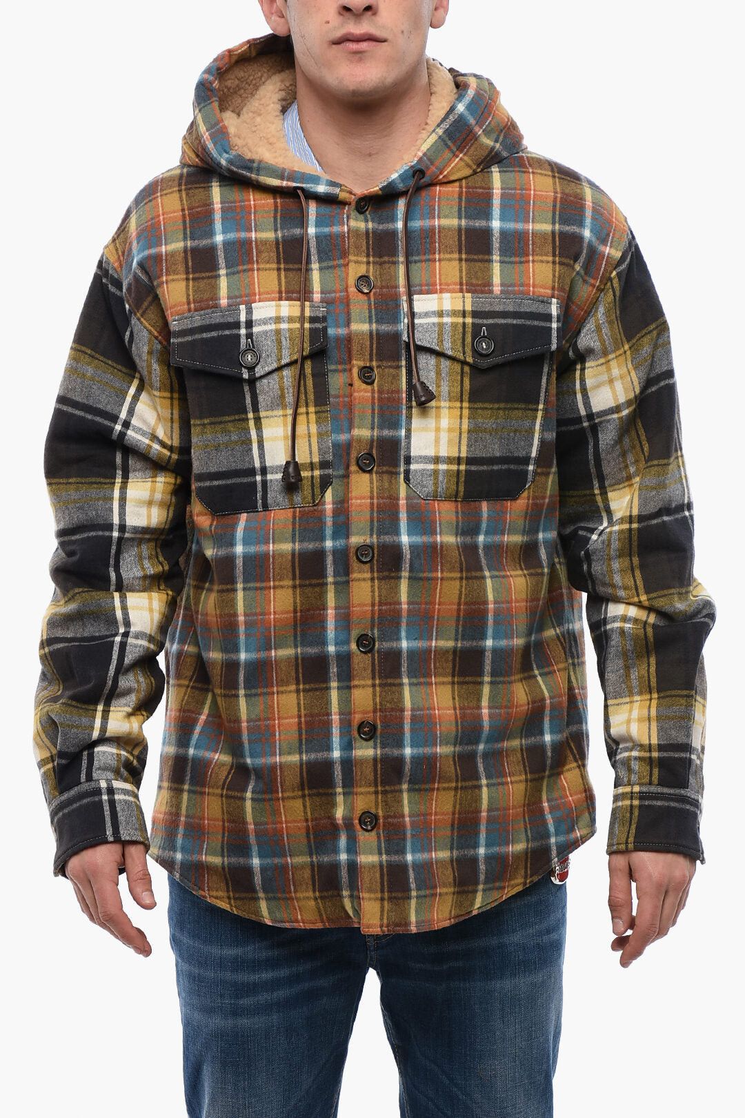 Dsquared2 ICON Padded Overshirt with Shearling Lining Size US XL / EU 56 / 4 - 6 Thumbnail