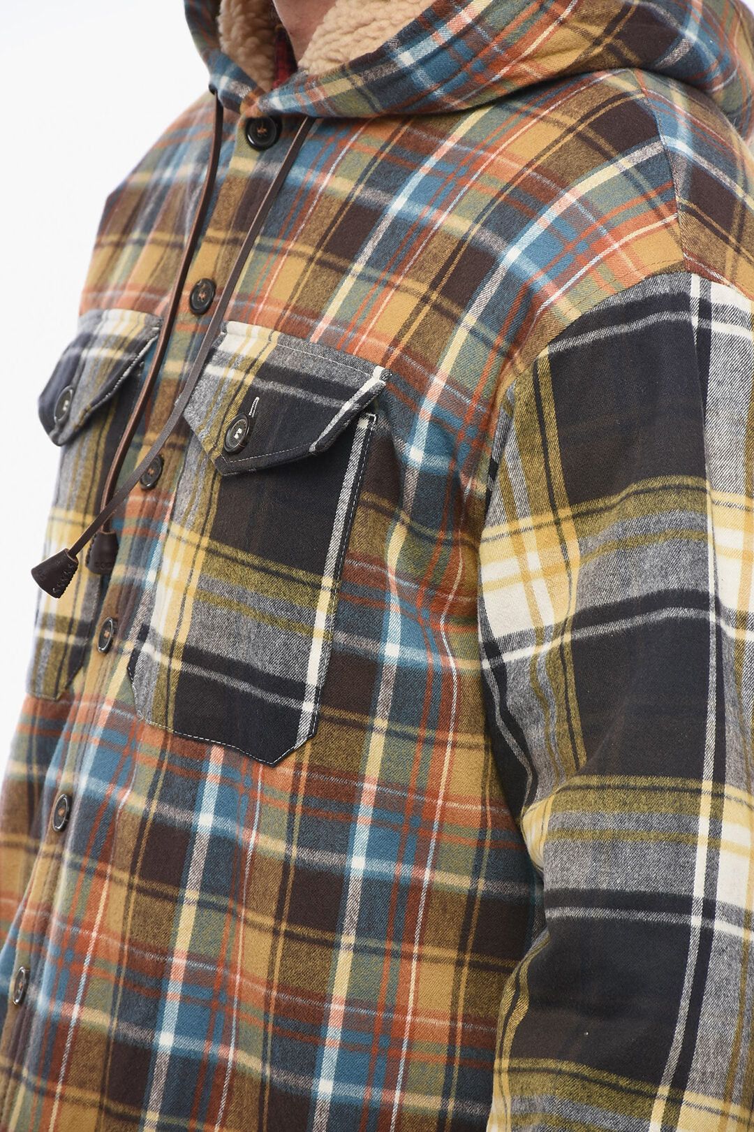 Dsquared2 ICON Padded Overshirt with Shearling Lining Size US XL / EU 56 / 4 - 3 Thumbnail