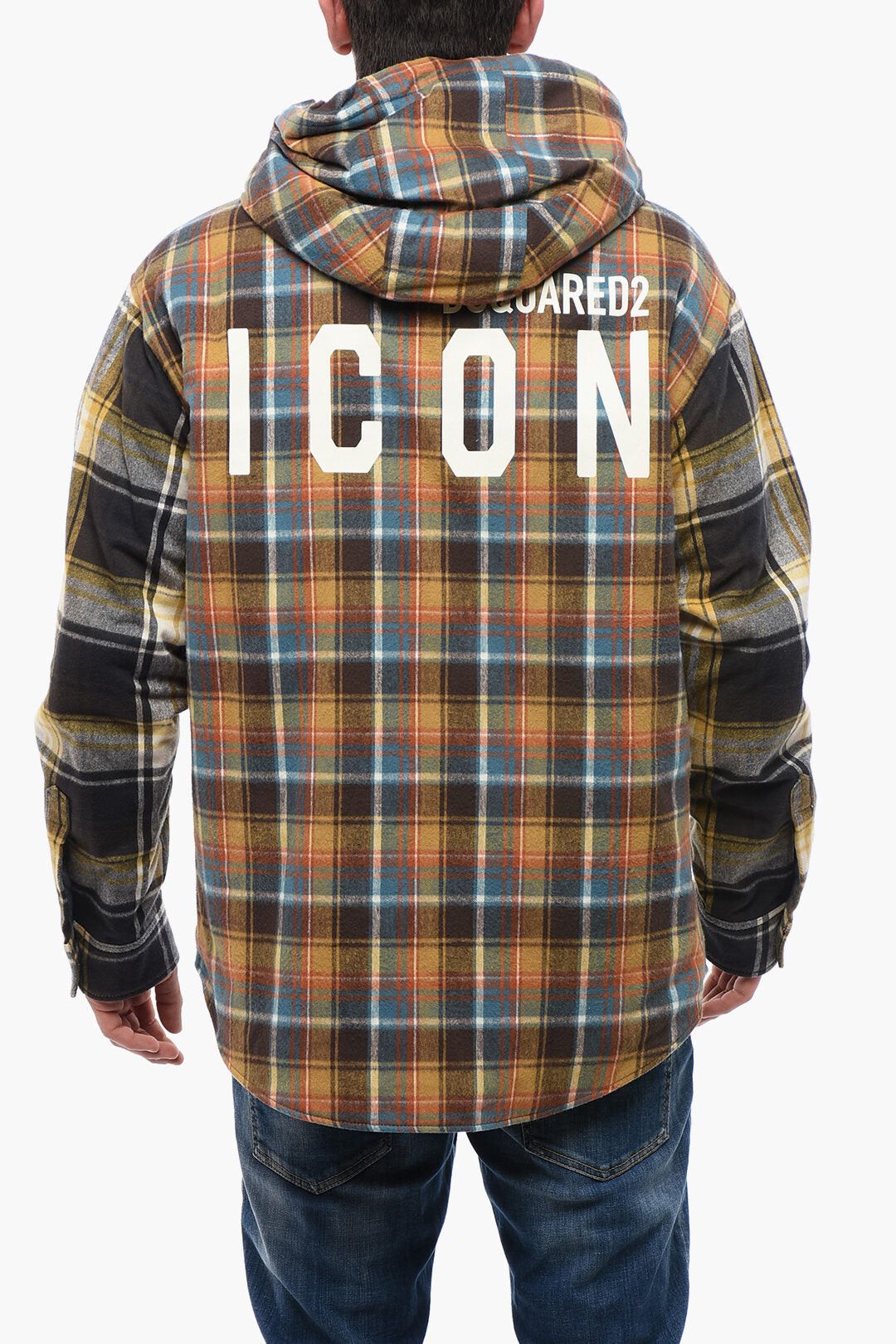 Dsquared2 ICON Padded Overshirt with Shearling Lining Size US XL / EU 56 / 4 - 7 Thumbnail