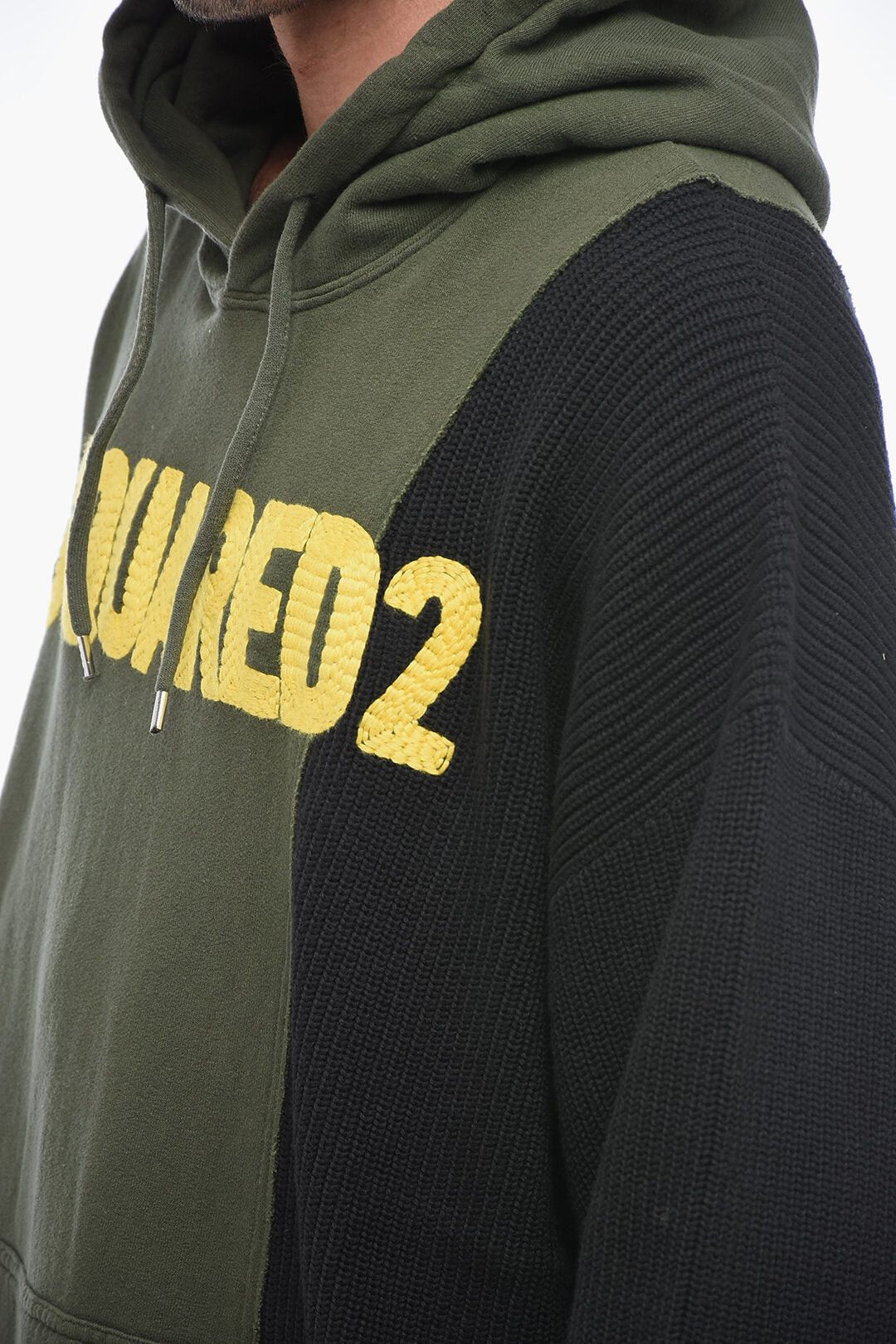 Dsquared2 Hoodie with Embroidered Logo Size US L / EU 52-54 / 3 - 3 Thumbnail
