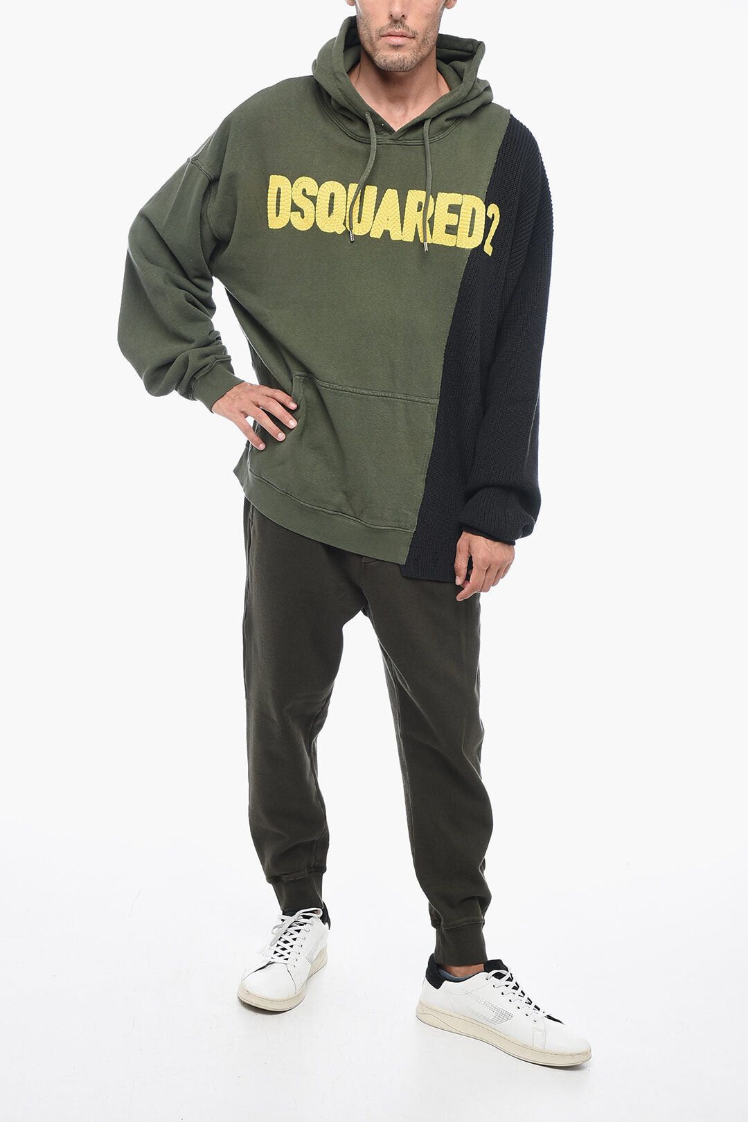 Dsquared2 Hoodie with Embroidered Logo Size US S / EU 44-46 / 1 - 4 Thumbnail