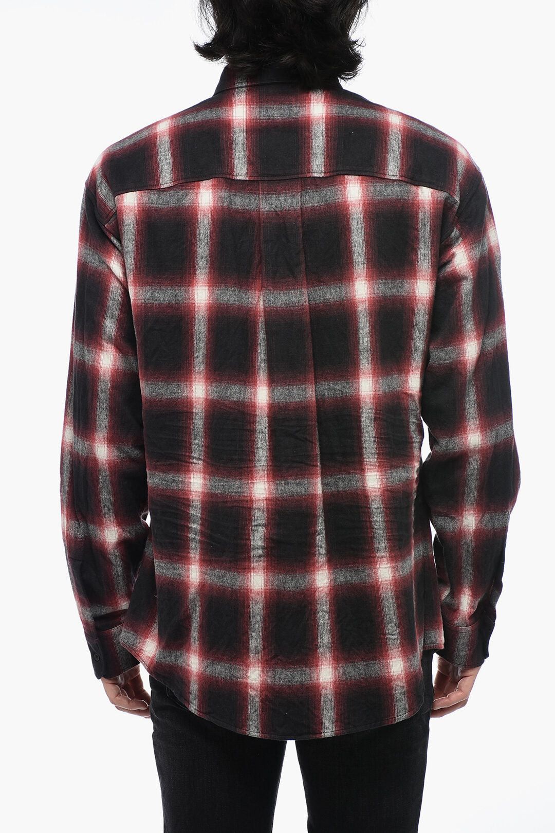 Dsquared2 Flannel Shirt with Lettering Print Size US L / EU 52-54 / 3 - 2 Thumbnail