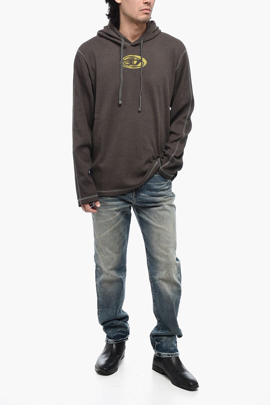 Diesel Hoodie T-CRONE-LS with Washed Effect Size US S / EU 44-46 / 1 - 4 Thumbnail