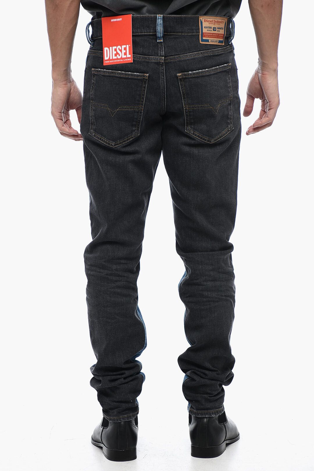 Diesel Two-Tone Jeans 1995-S3 Straight Leg 17cm Size US 29 - 2 Thumbnail