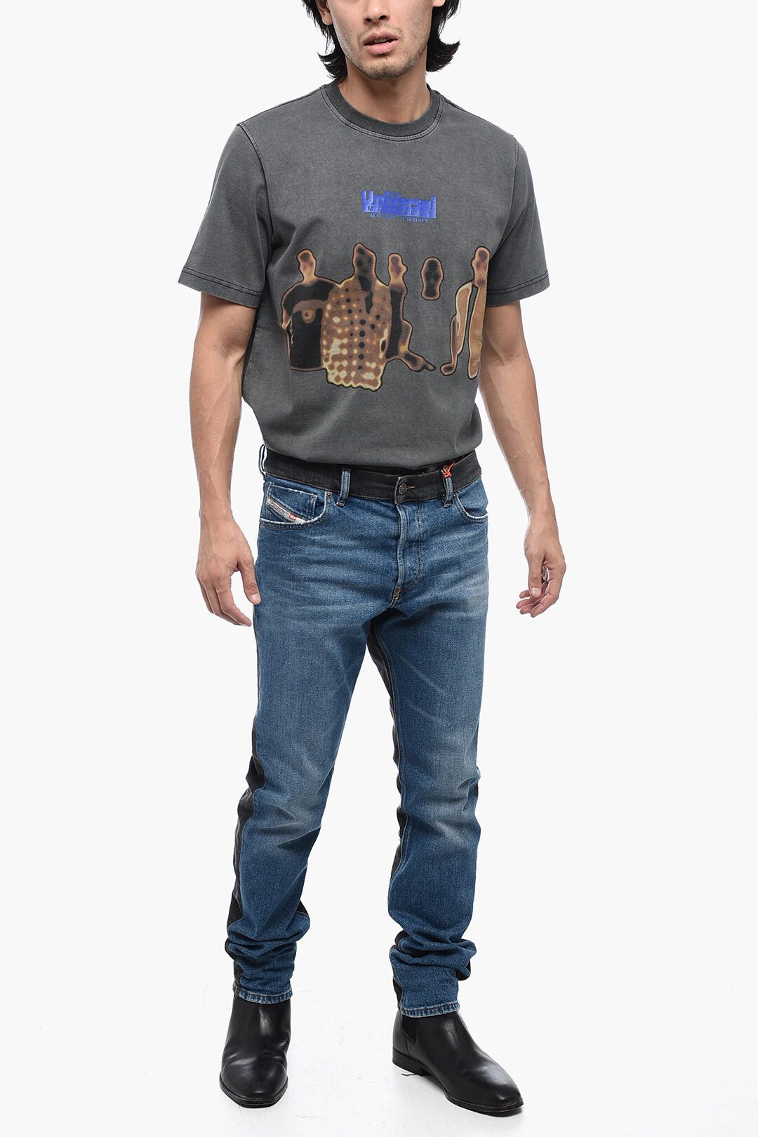 Diesel Two-Tone Jeans 1995-S3 Straight Leg 17cm Size US 29 - 4 Thumbnail