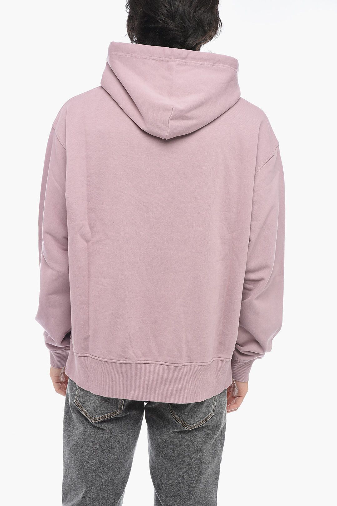 Diesel Hooded Sweatshirt S-MACS-HOOD-POFF-L1 with Distressed-Effect Logo Size US S / EU 44-46 / 1 - 2 Thumbnail