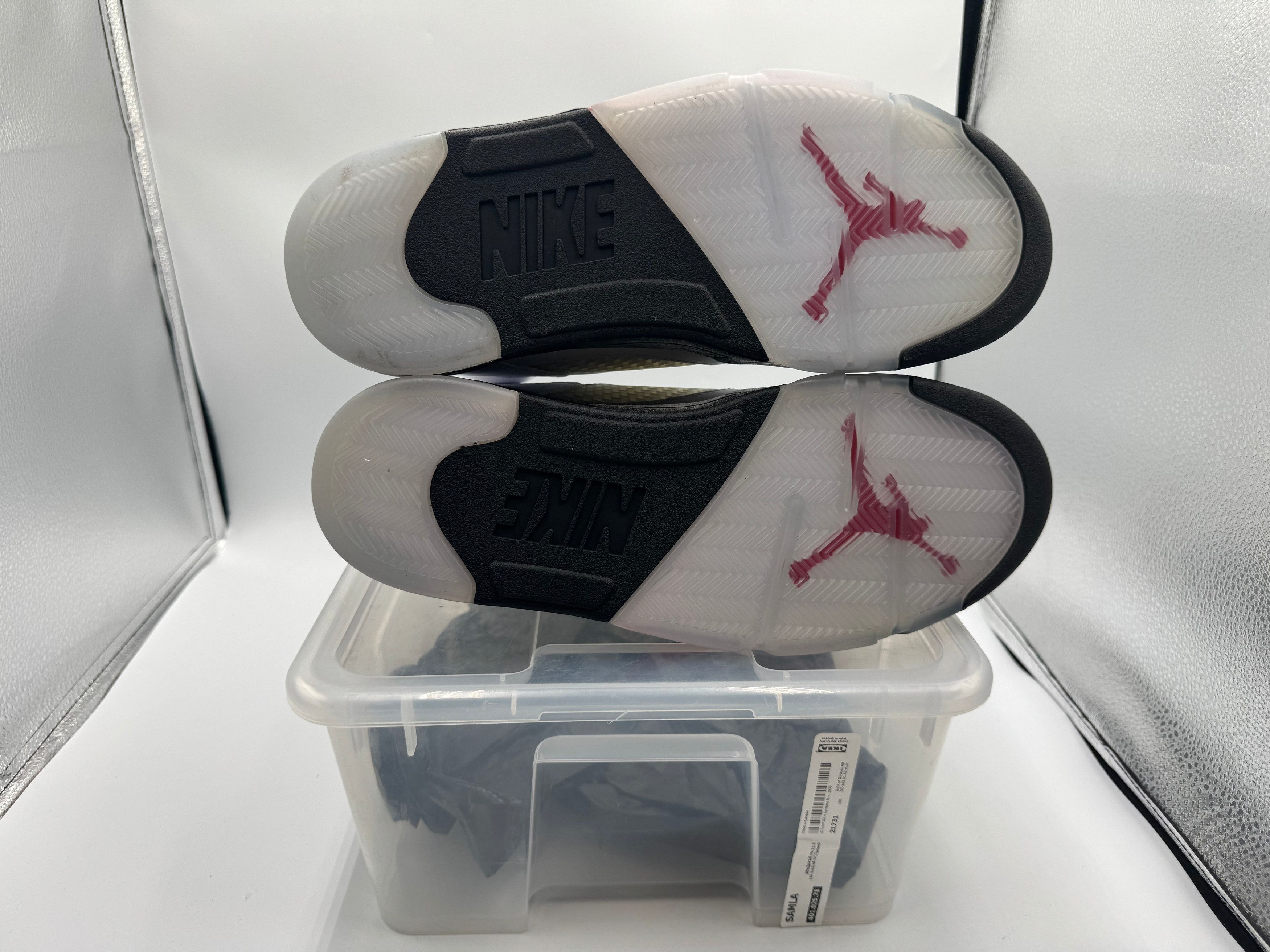 Jordan Brand PRE OWNED Air Jordan Retro 5 "Fire Red" 2020 Conditional Size US 11 / EU 44 - 5 Thumbnail