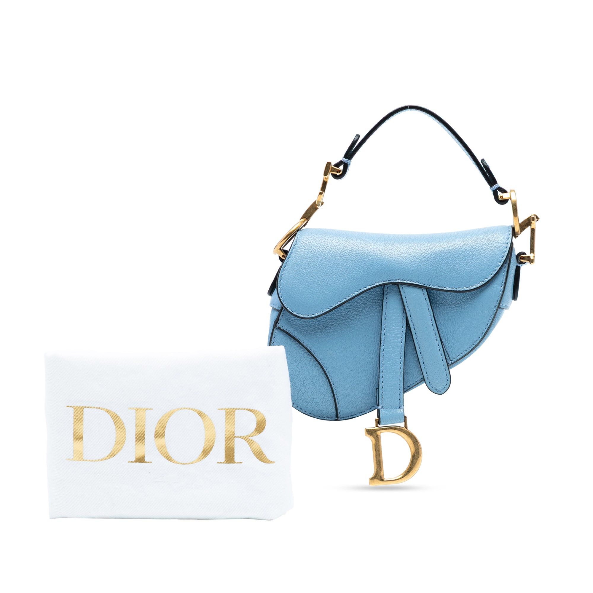 Dior Micro Goatskin Saddle Bag Size ONE SIZE - 8 Thumbnail