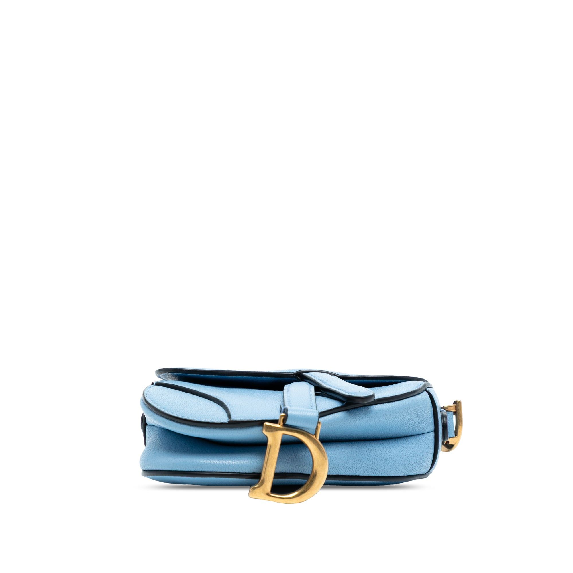 Dior Micro Goatskin Saddle Bag Size ONE SIZE - 3 Thumbnail