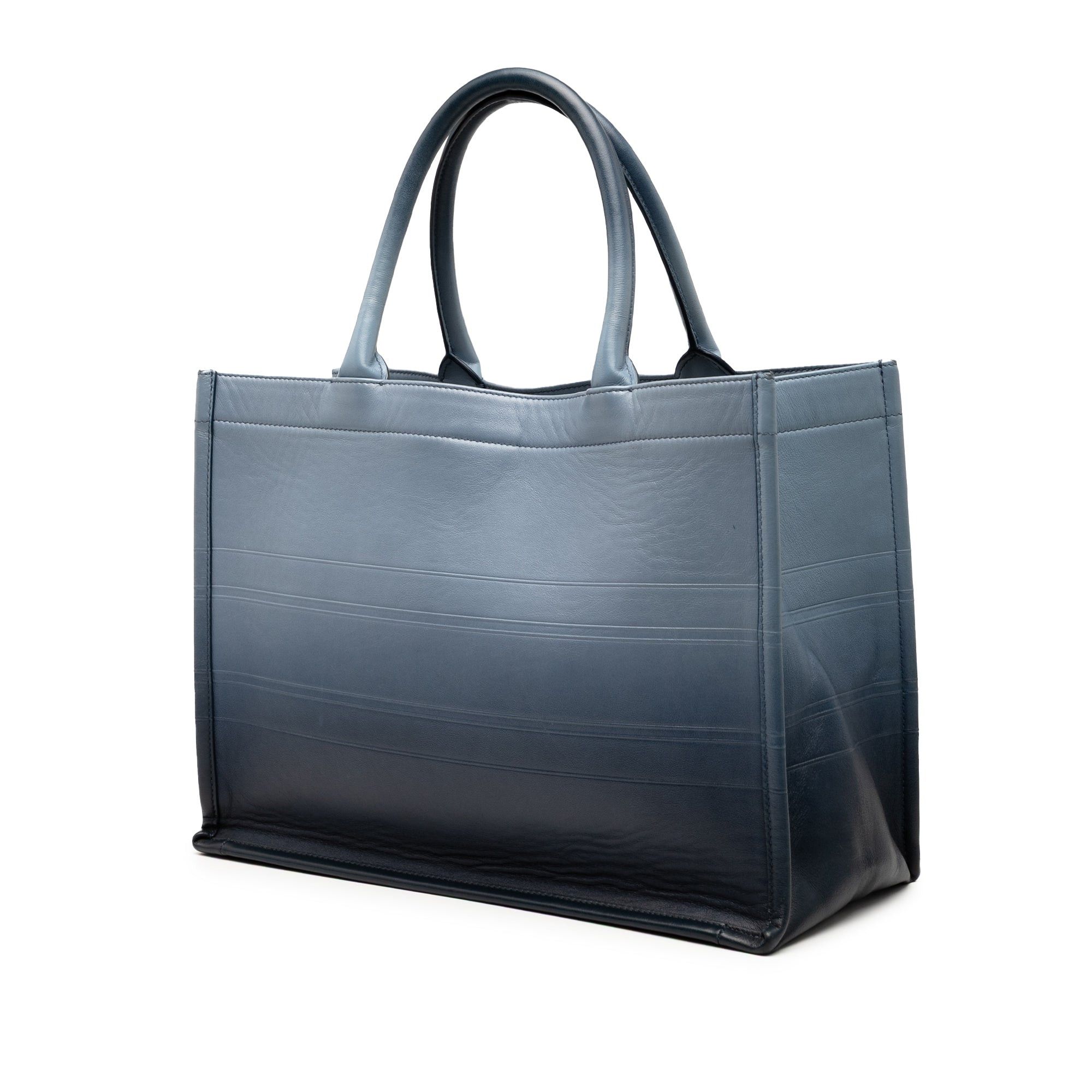 Dior Medium Ombre Embossed Leather Book Tote Size ONE SIZE - 2 Thumbnail