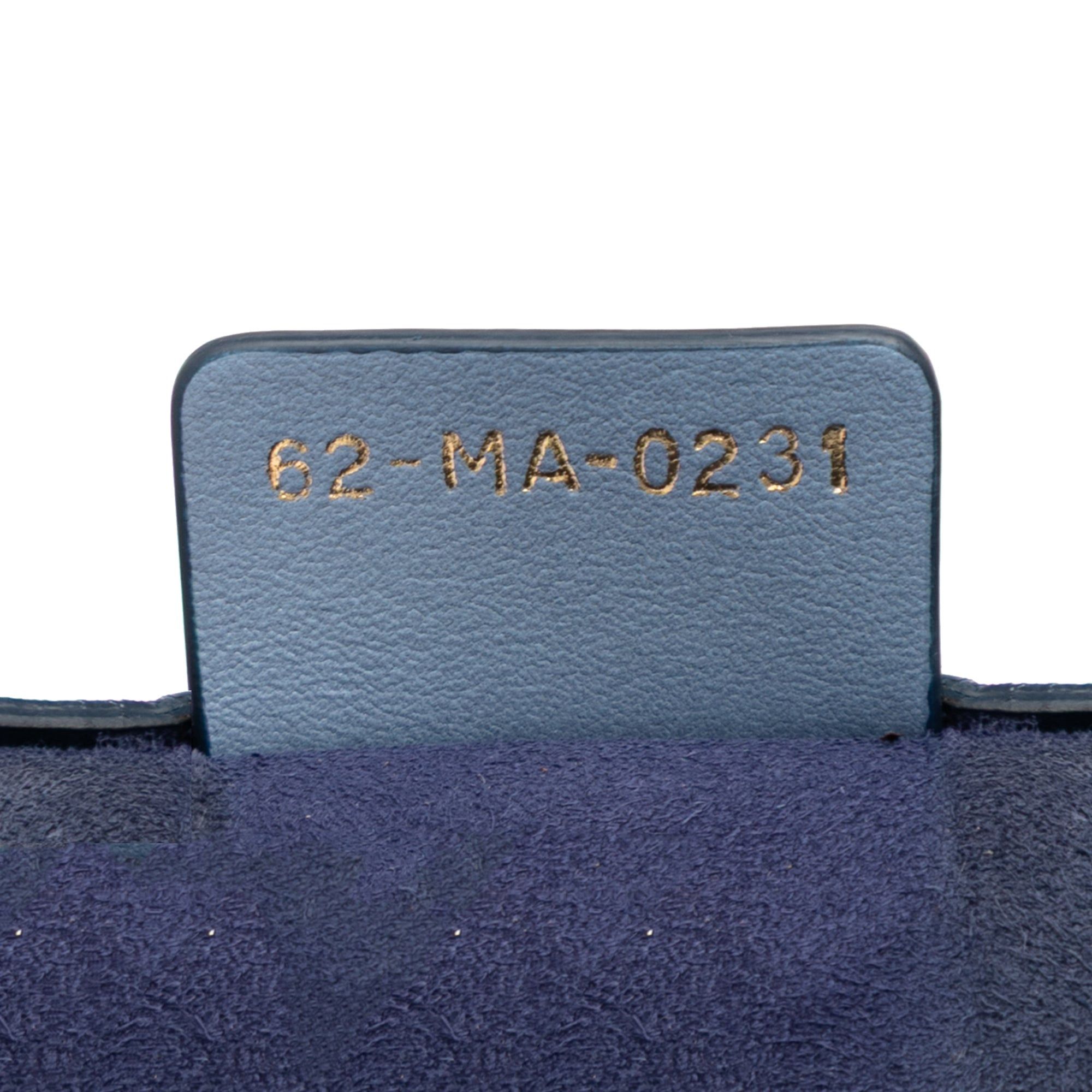 Dior Medium Ombre Embossed Leather Book Tote Size ONE SIZE - 6 Thumbnail