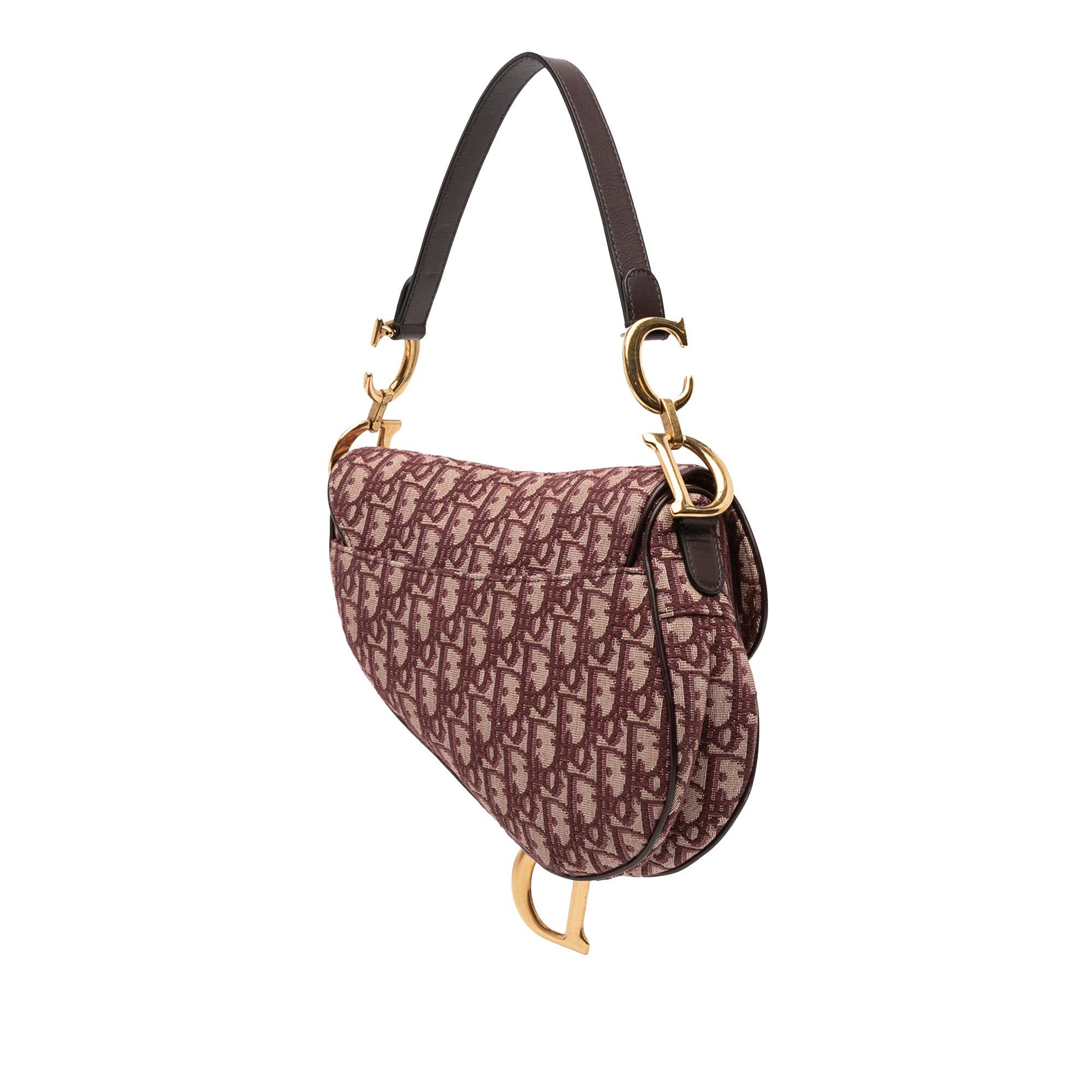 Dior Oblique Canvas Saddle Bag Size ONE SIZE - 2 Thumbnail
