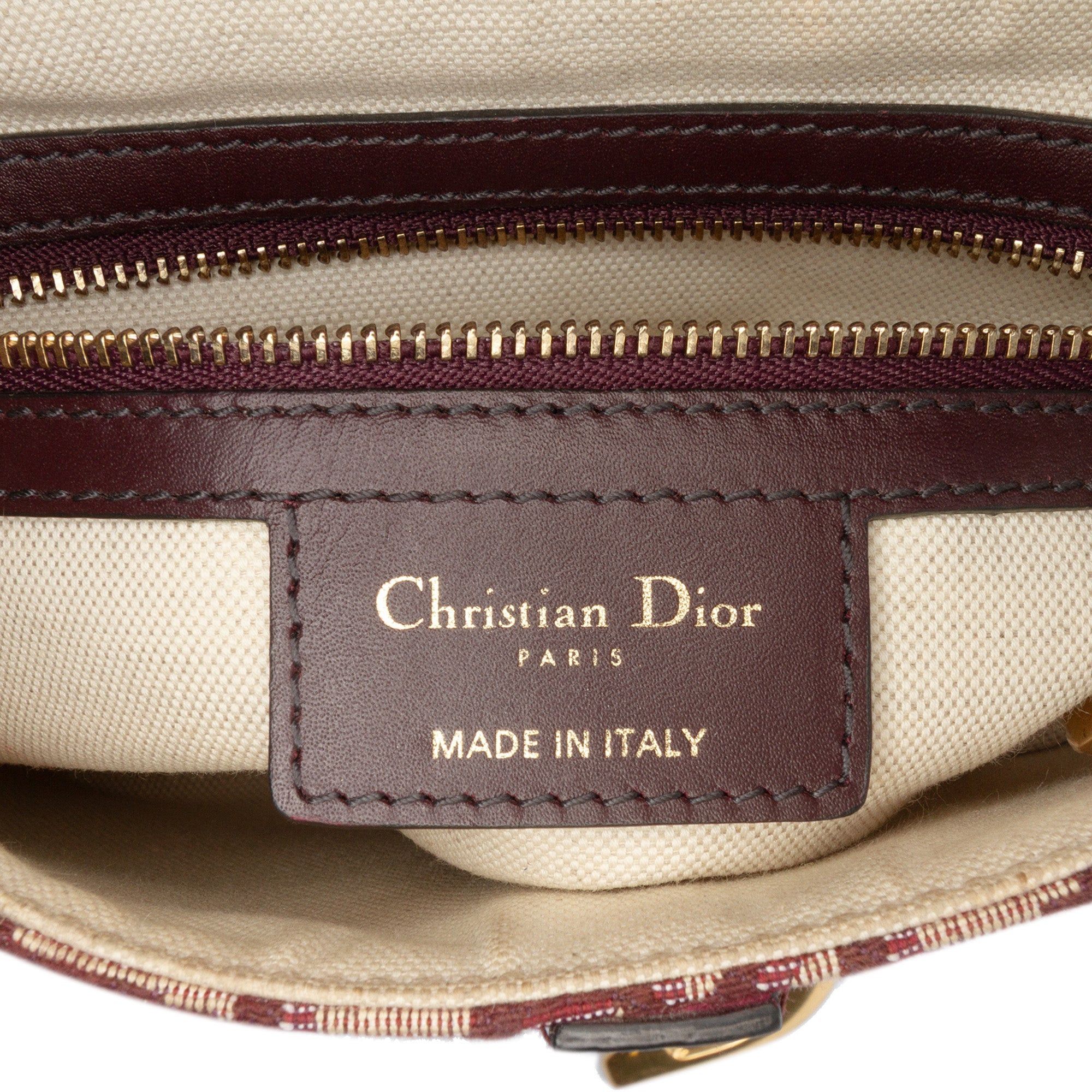 Dior Oblique Canvas Saddle Bag Size ONE SIZE - 5 Thumbnail