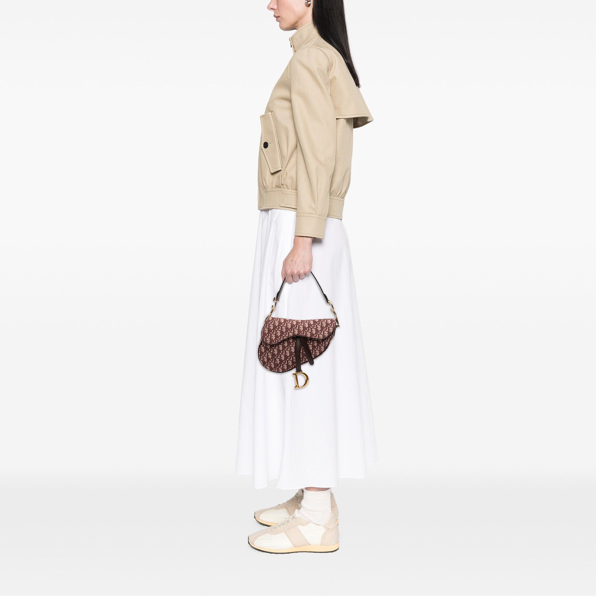 Dior Oblique Canvas Saddle Bag Size ONE SIZE - 10 Thumbnail