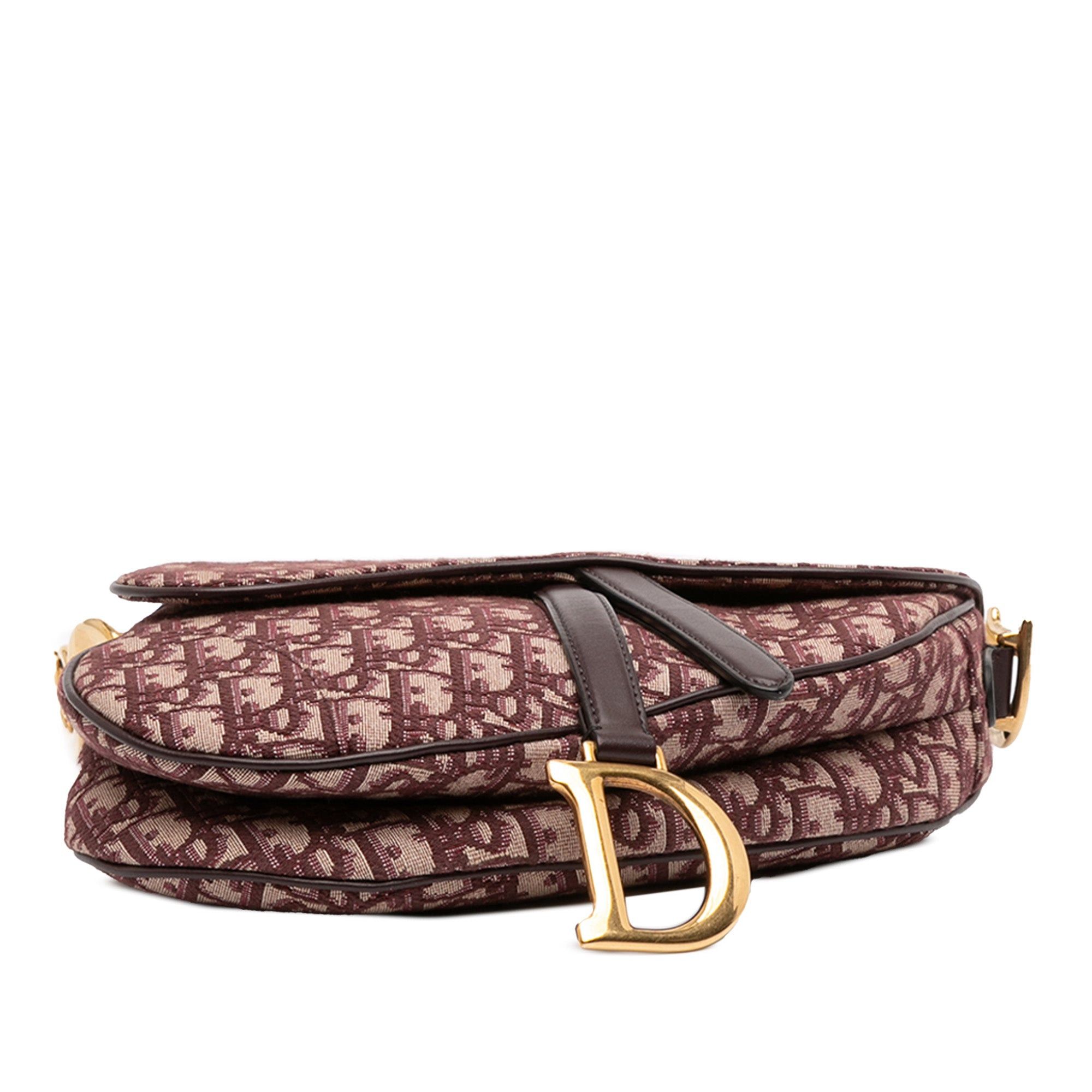 Dior Oblique Canvas Saddle Bag Size ONE SIZE - 3 Thumbnail