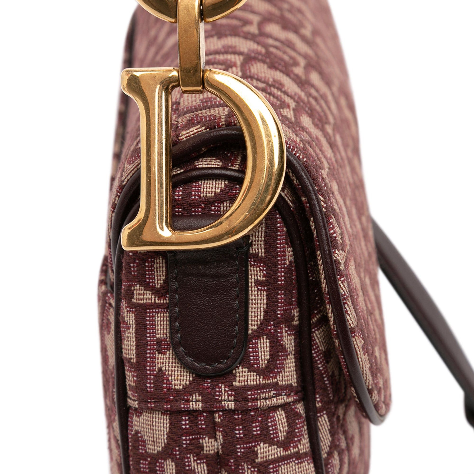 Dior Oblique Canvas Saddle Bag Size ONE SIZE - 9 Thumbnail