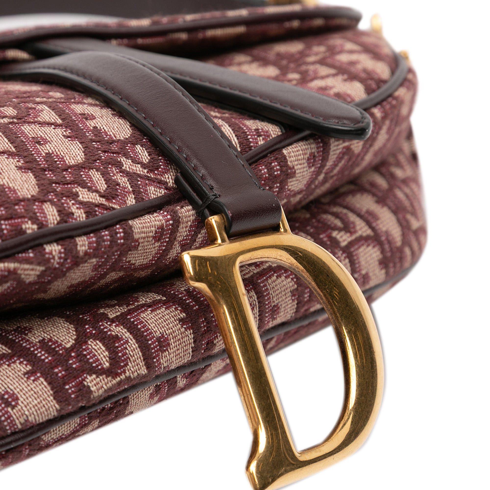 Dior Oblique Canvas Saddle Bag Size ONE SIZE - 7 Thumbnail
