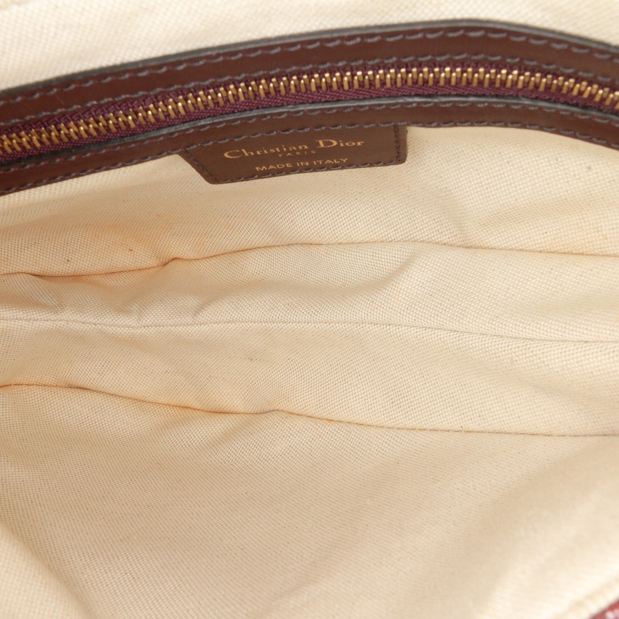 Dior Oblique Canvas Saddle Bag Size ONE SIZE - 4 Thumbnail