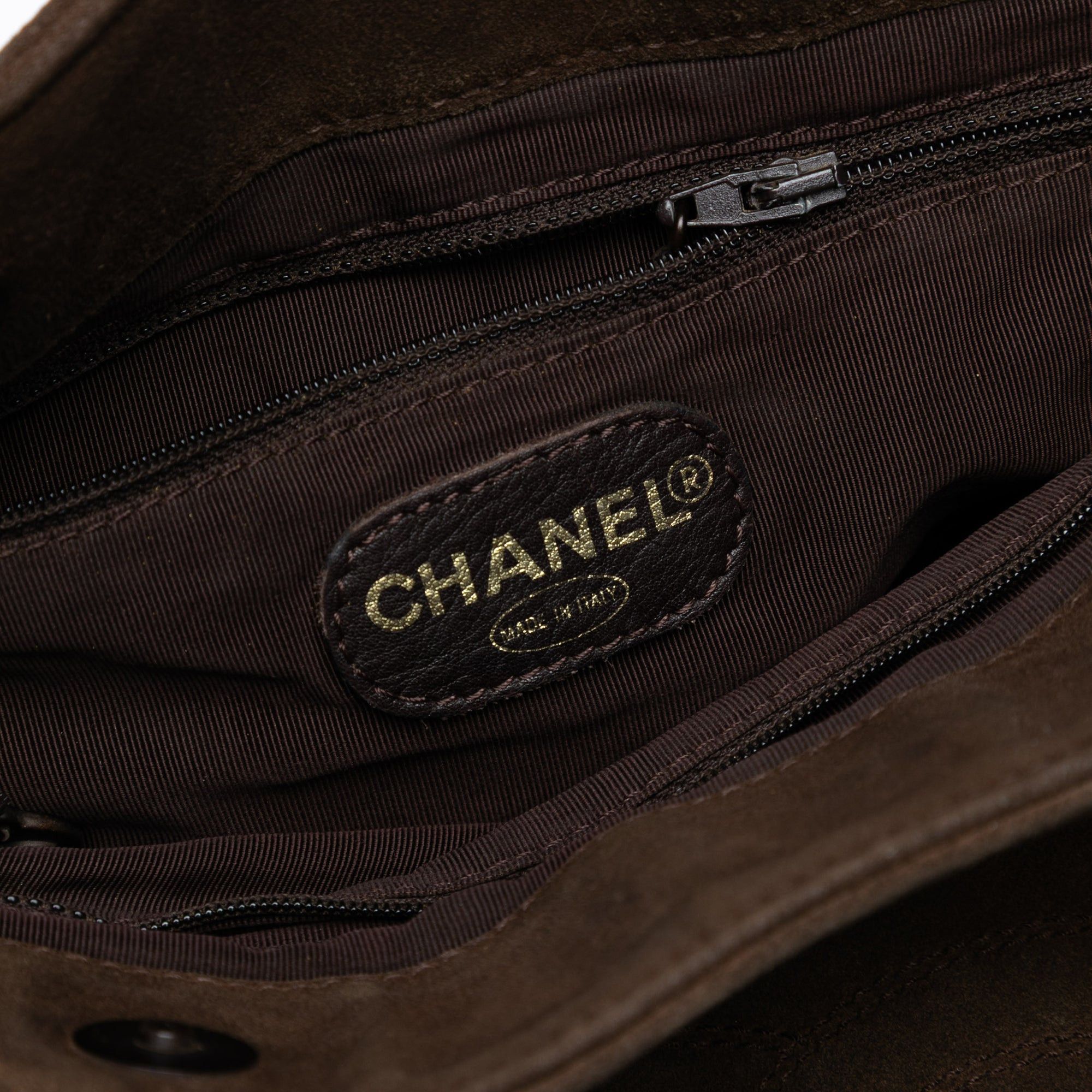 Chanel CC Suede Tote Size ONE SIZE - 5 Thumbnail