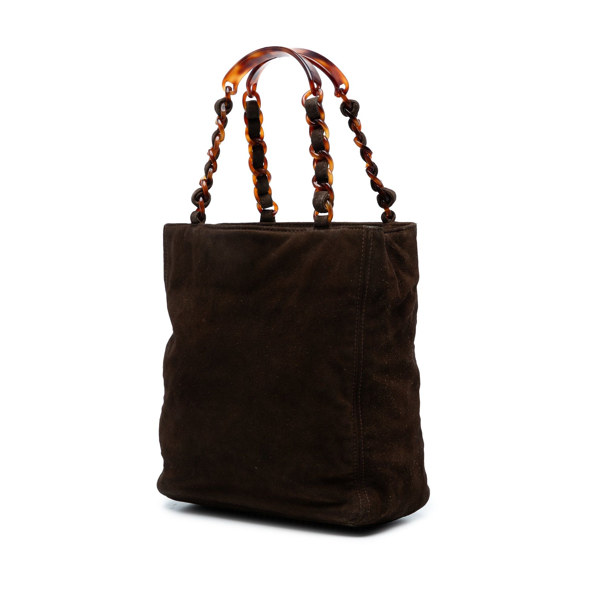 Chanel CC Suede Tote Size ONE SIZE - 2 Thumbnail